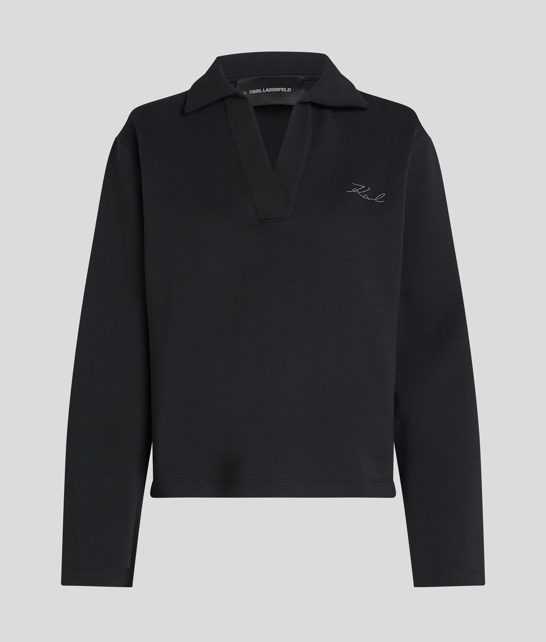 V-NECK SWEATSHIRT