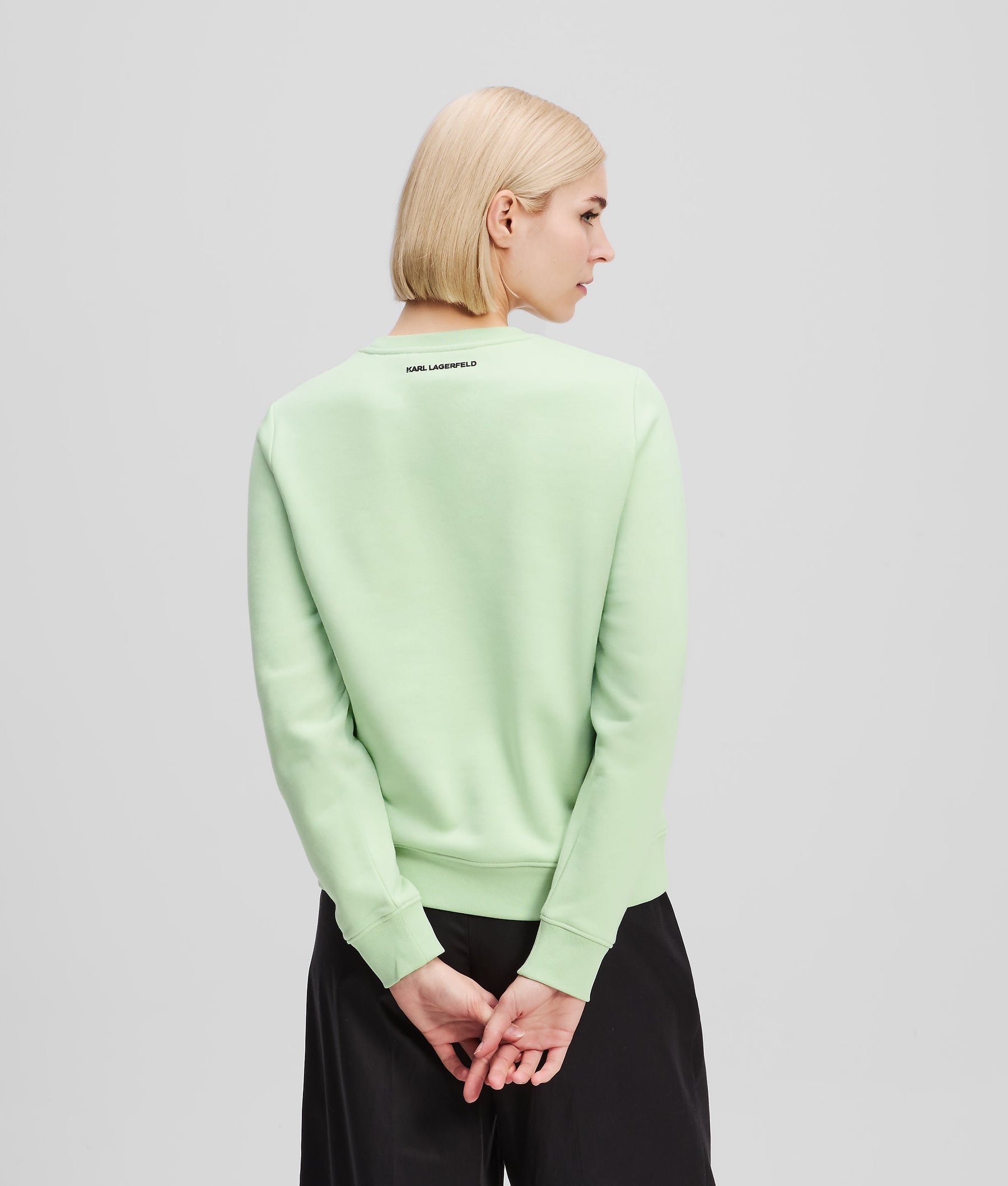 RHINESTONE IKON KARL & CHOUPETTE SWEATSHIRT