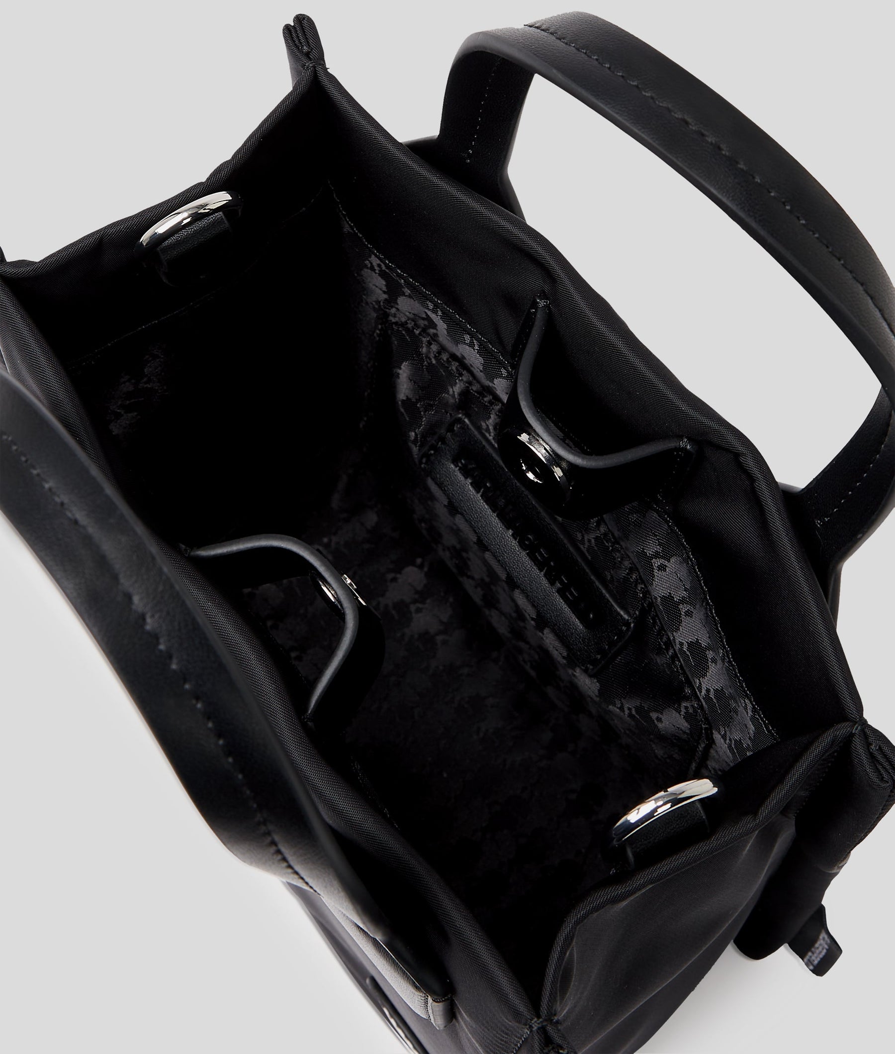 IKON NYLON SMALL SQUARE TOTE BAG