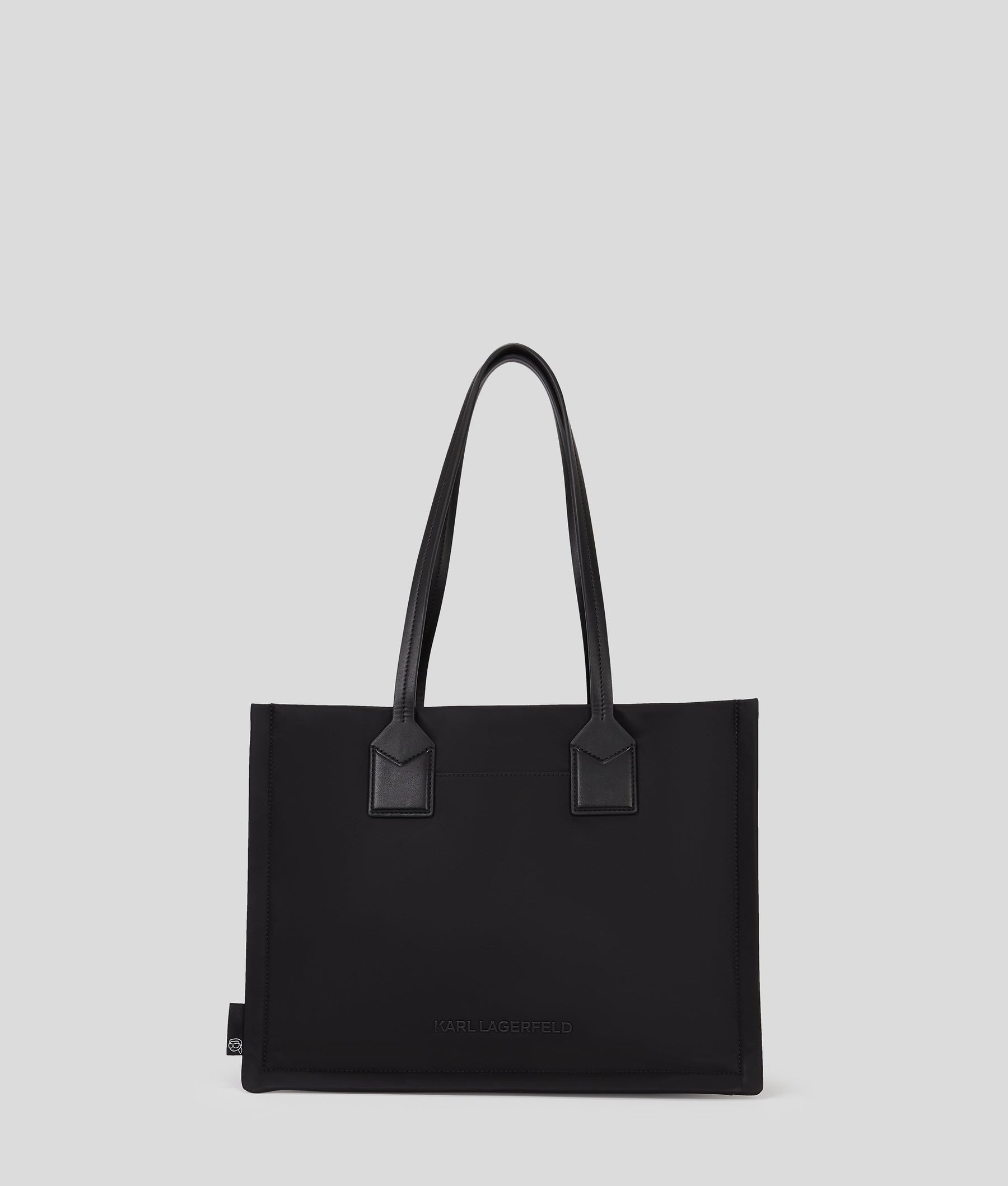 IKON NYLON MEDIUM SQUARE TOTE BAG