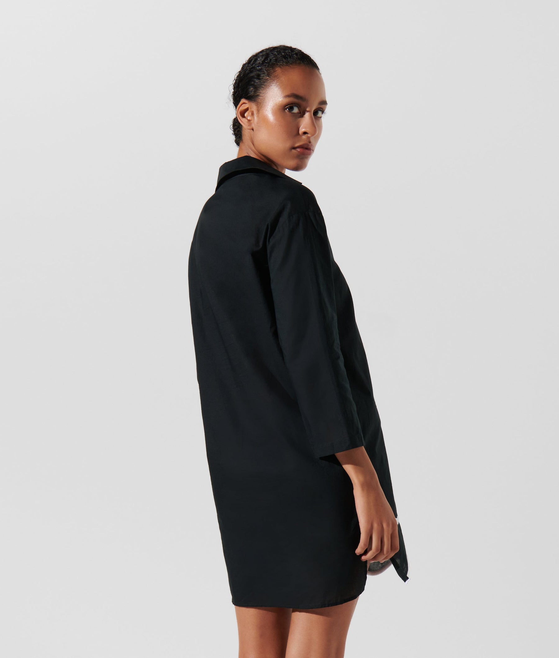 SIGNATURE BEACH SHIRT DRESS