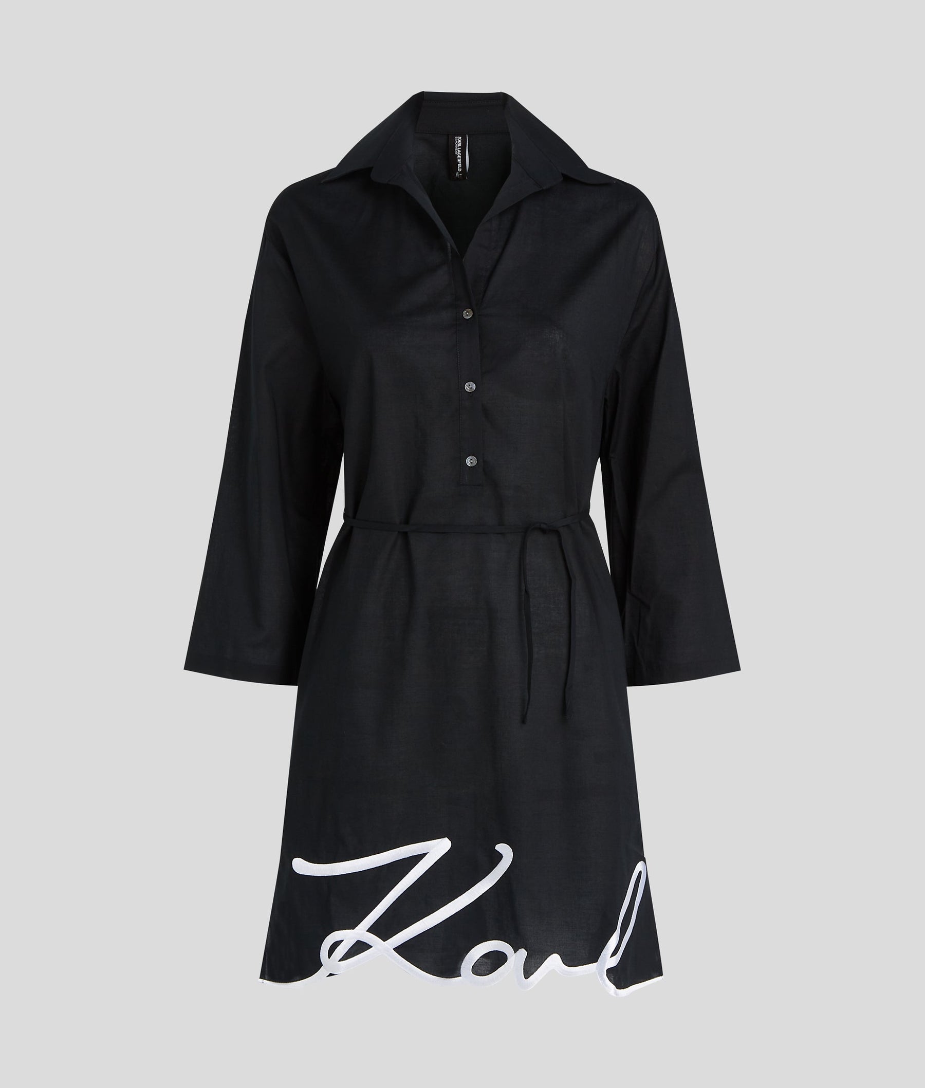 SIGNATURE BEACH SHIRT DRESS