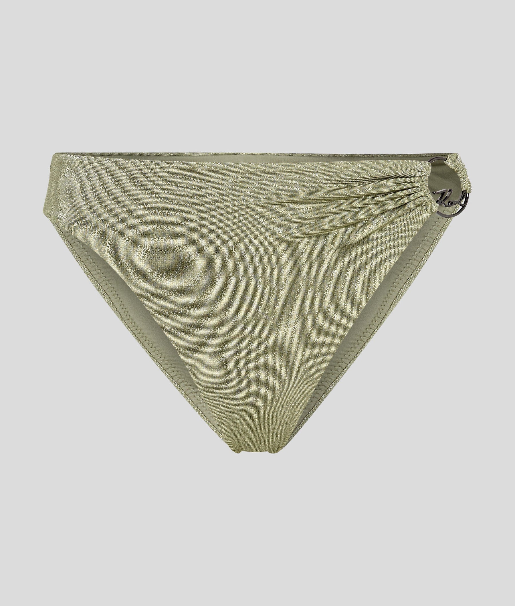 K/SIGNATURE HIGH-WAIST BIKINI BOTTOMS