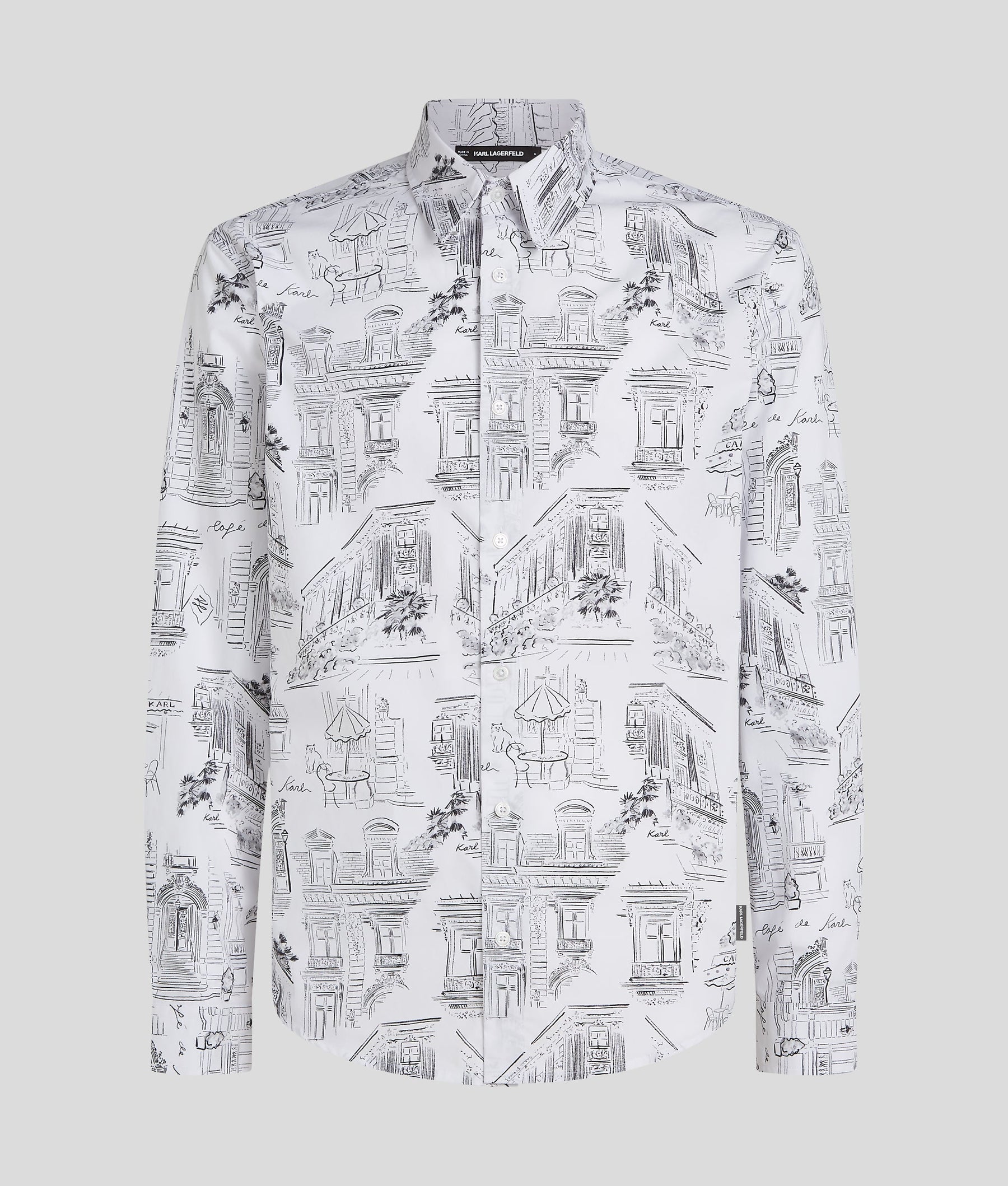 KL X JORGE PARRA ALL-OVER PRINT SHIRT
