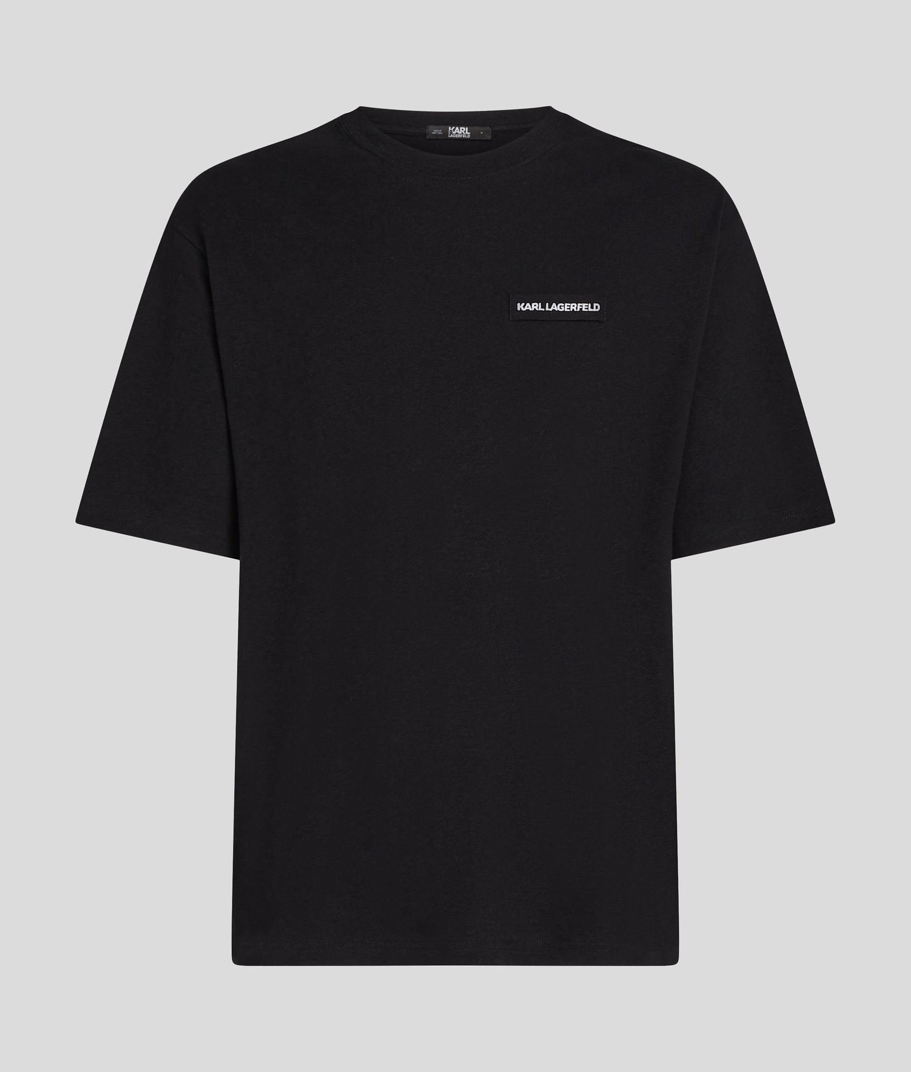 LOGO LINEN BLEND T-SHIRT