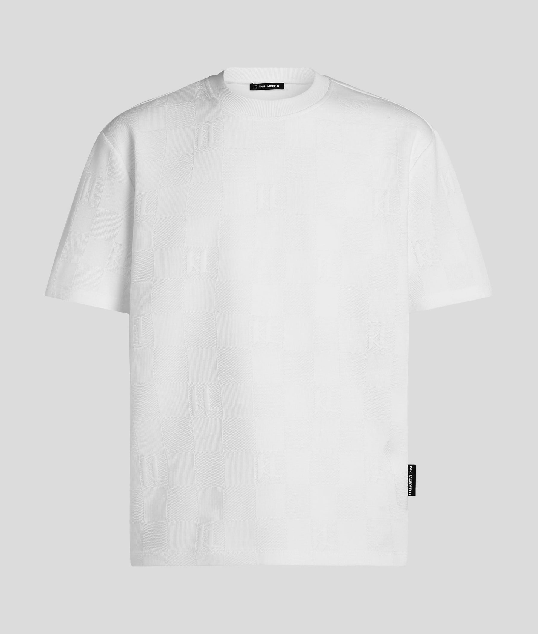 Monogram CHECKED T-SHIRT