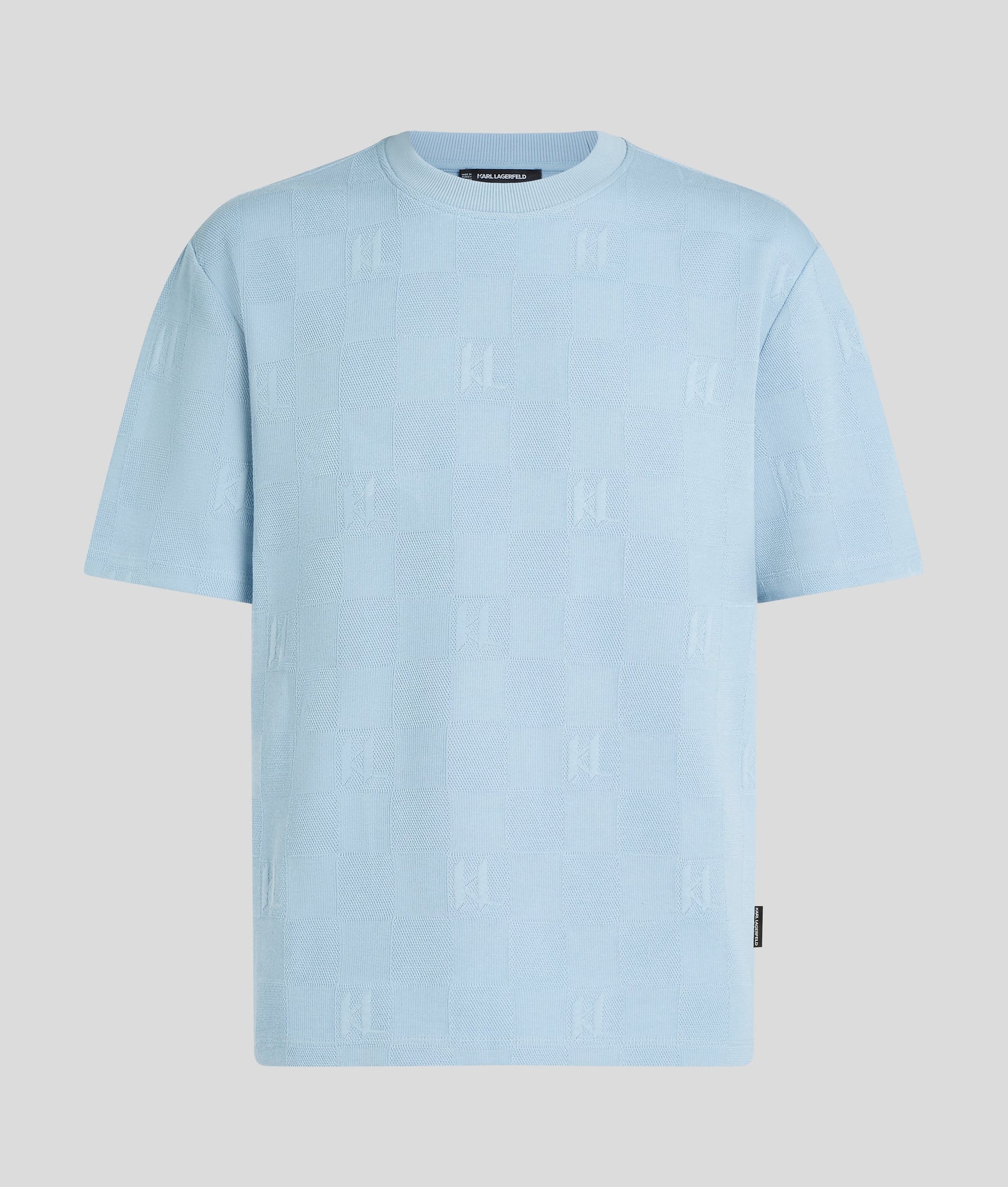 Monogram CHECKED T-SHIRT