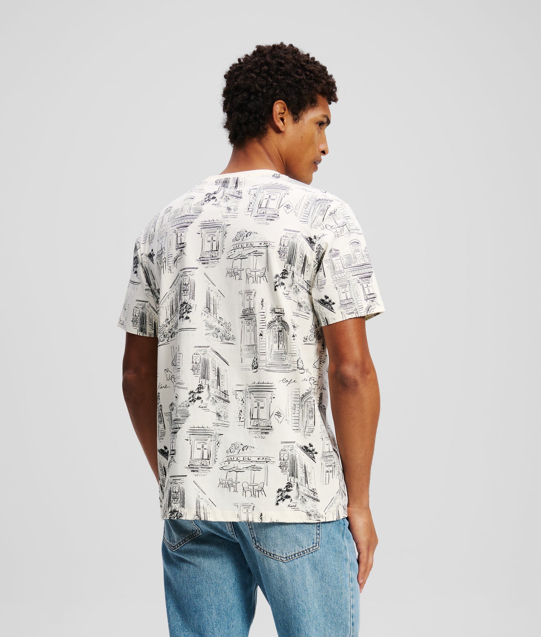 KL X JORGE PARRA ALL-OVER PRINT T-SHIRT