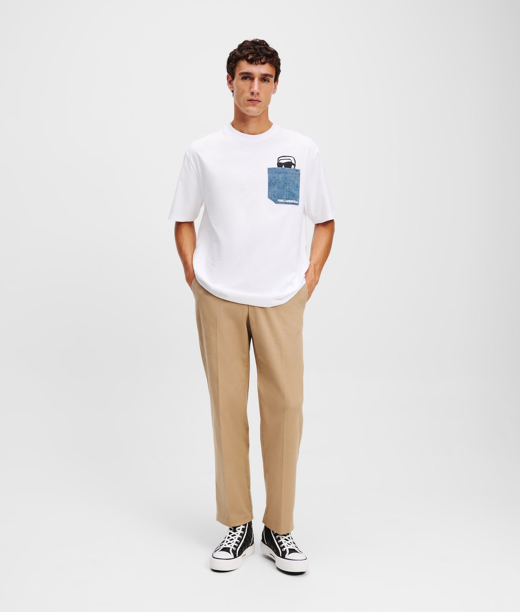 IKON DENIM POCKET T-SHIRT