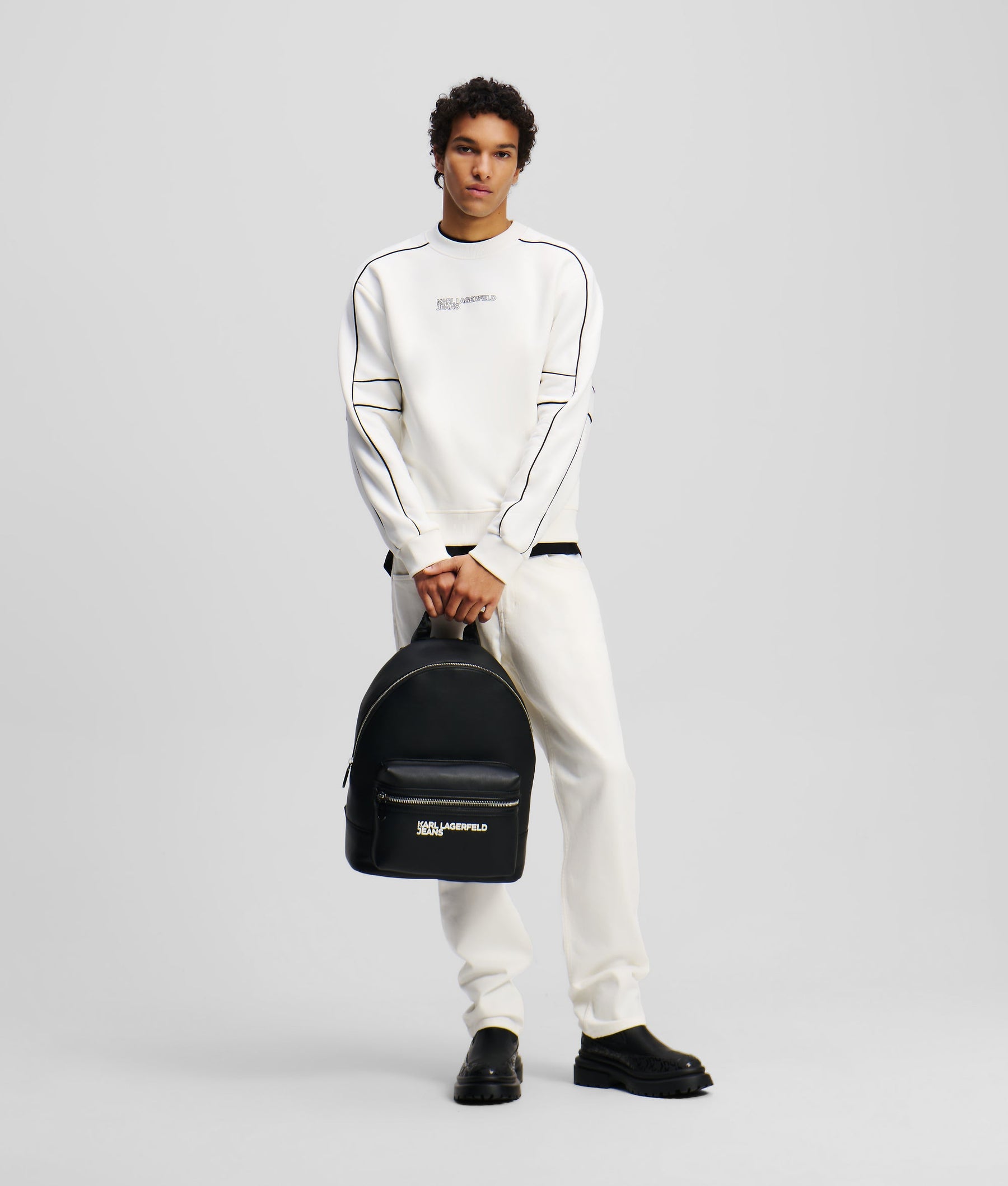 PIPING SWEATSHIRT