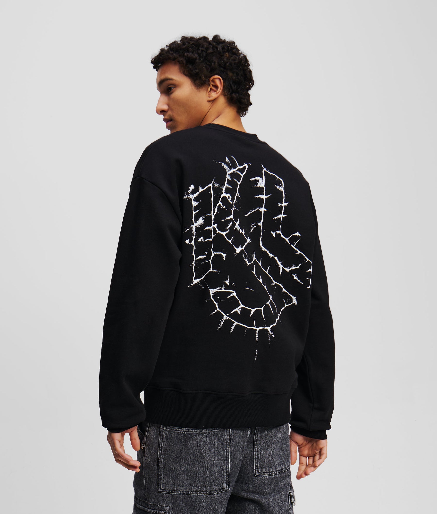 SHIBORI MONOGRAM SWEATSHIRT
