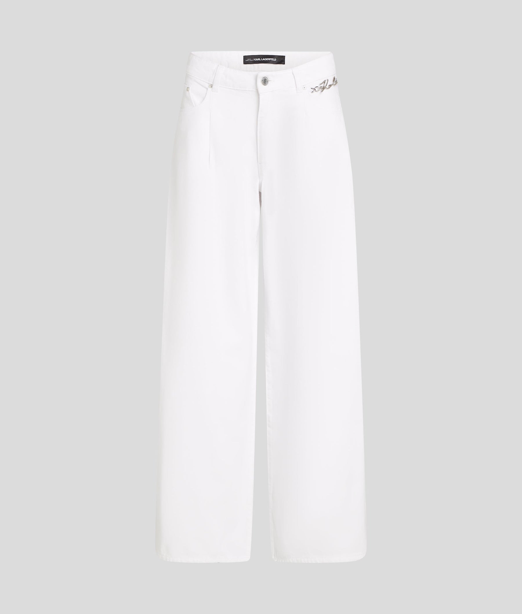MID-RISE WIDE-LEG JEANS