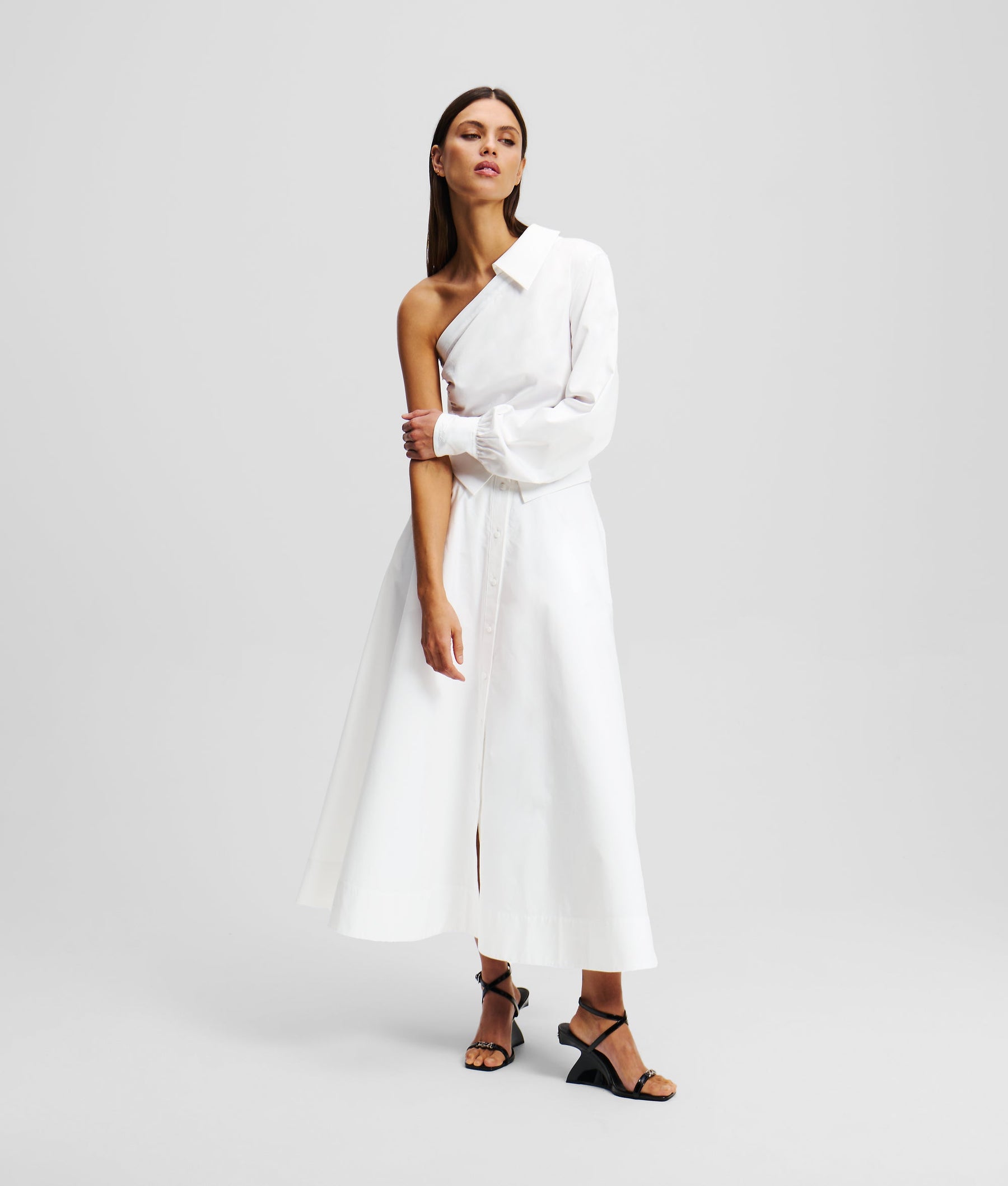 ONE-SHOULDER TOP