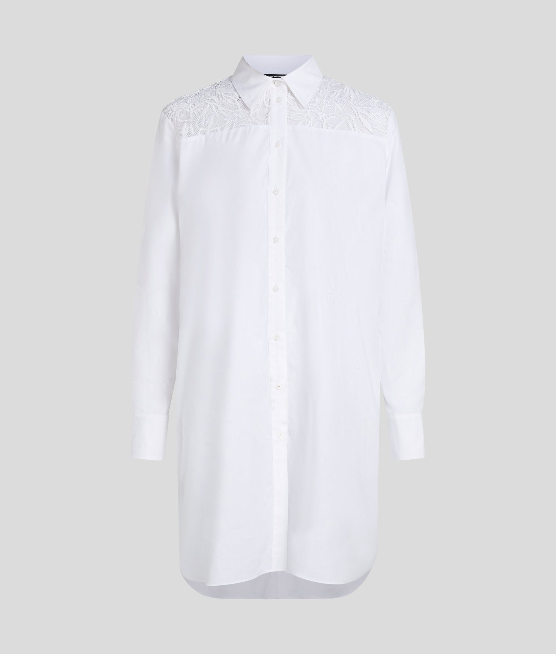 ORCHID EMBROIDERY TUNIC SHIRT