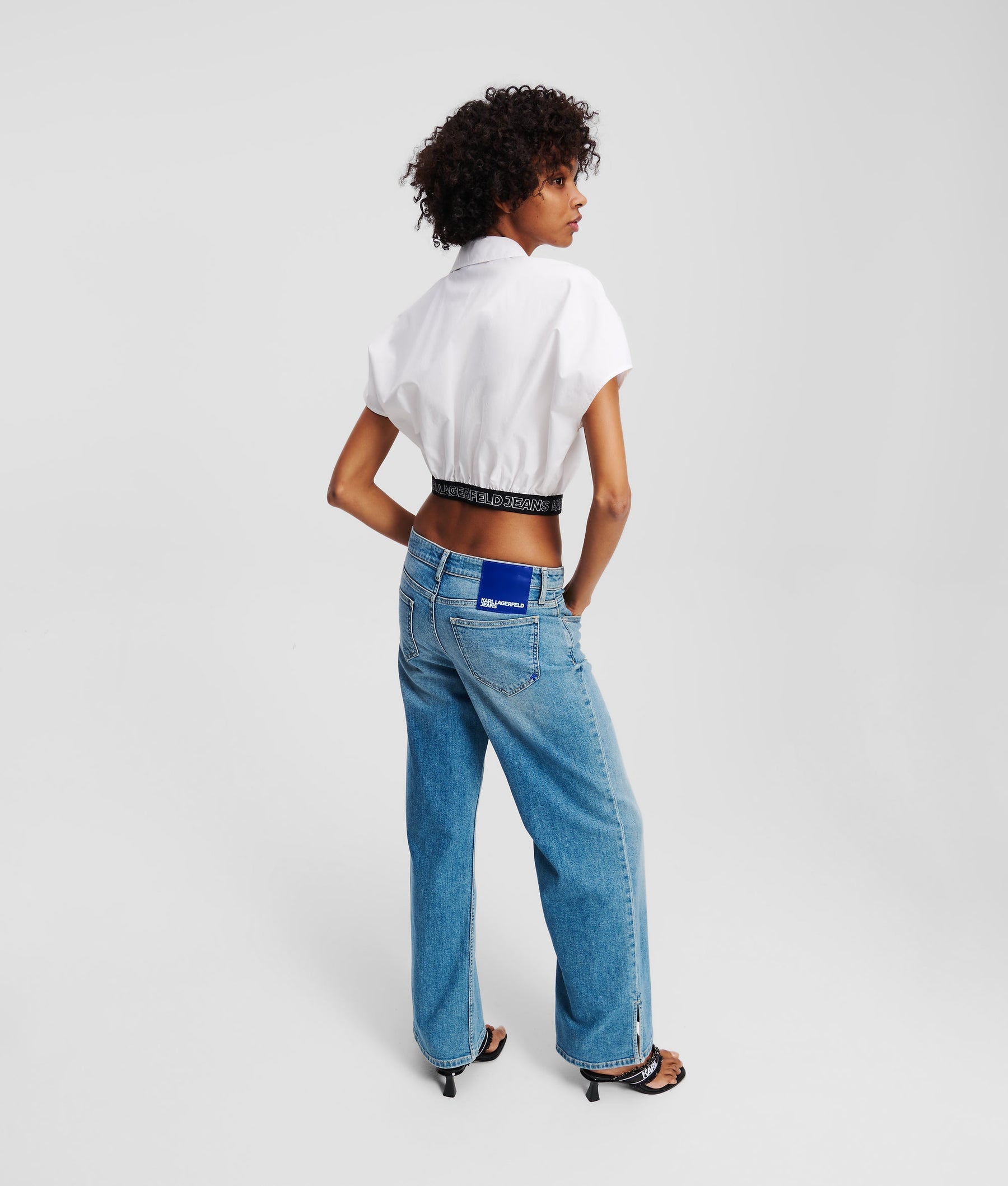 CROPPED WOVEN SHIRT