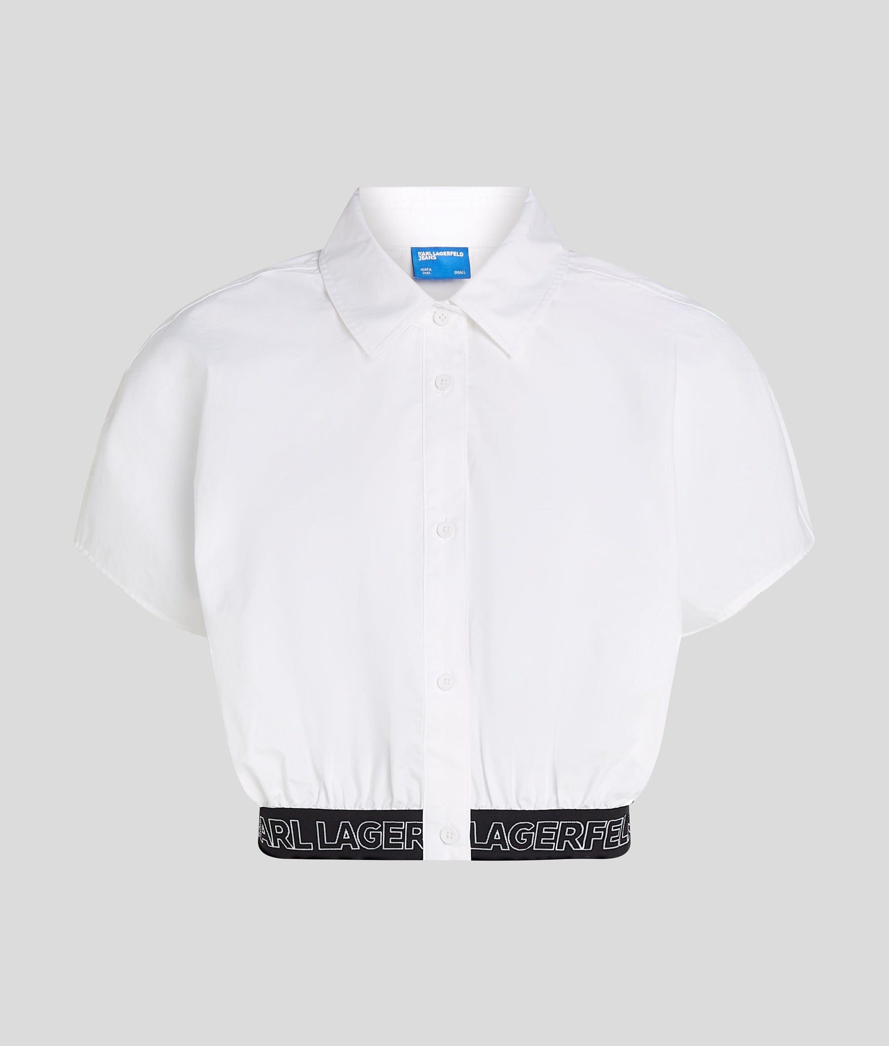 CROPPED WOVEN SHIRT