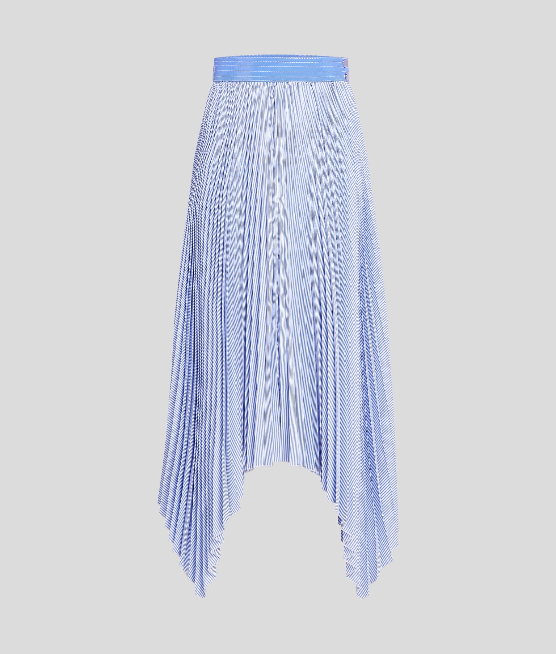 ASYMMETRIC PLEATED SKIRT