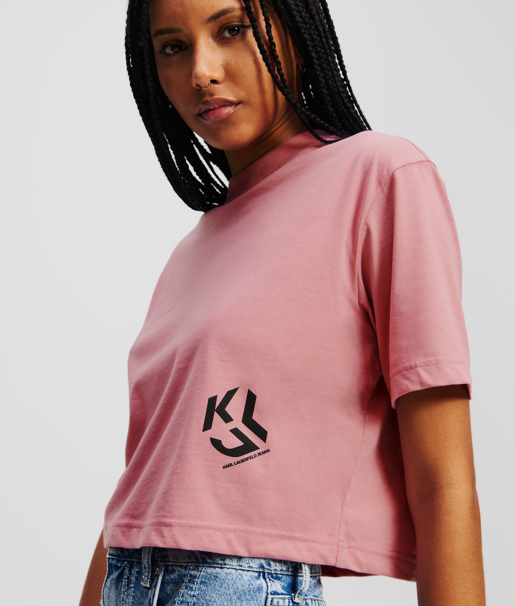 MONOGRAM CROP T-SHIRT
