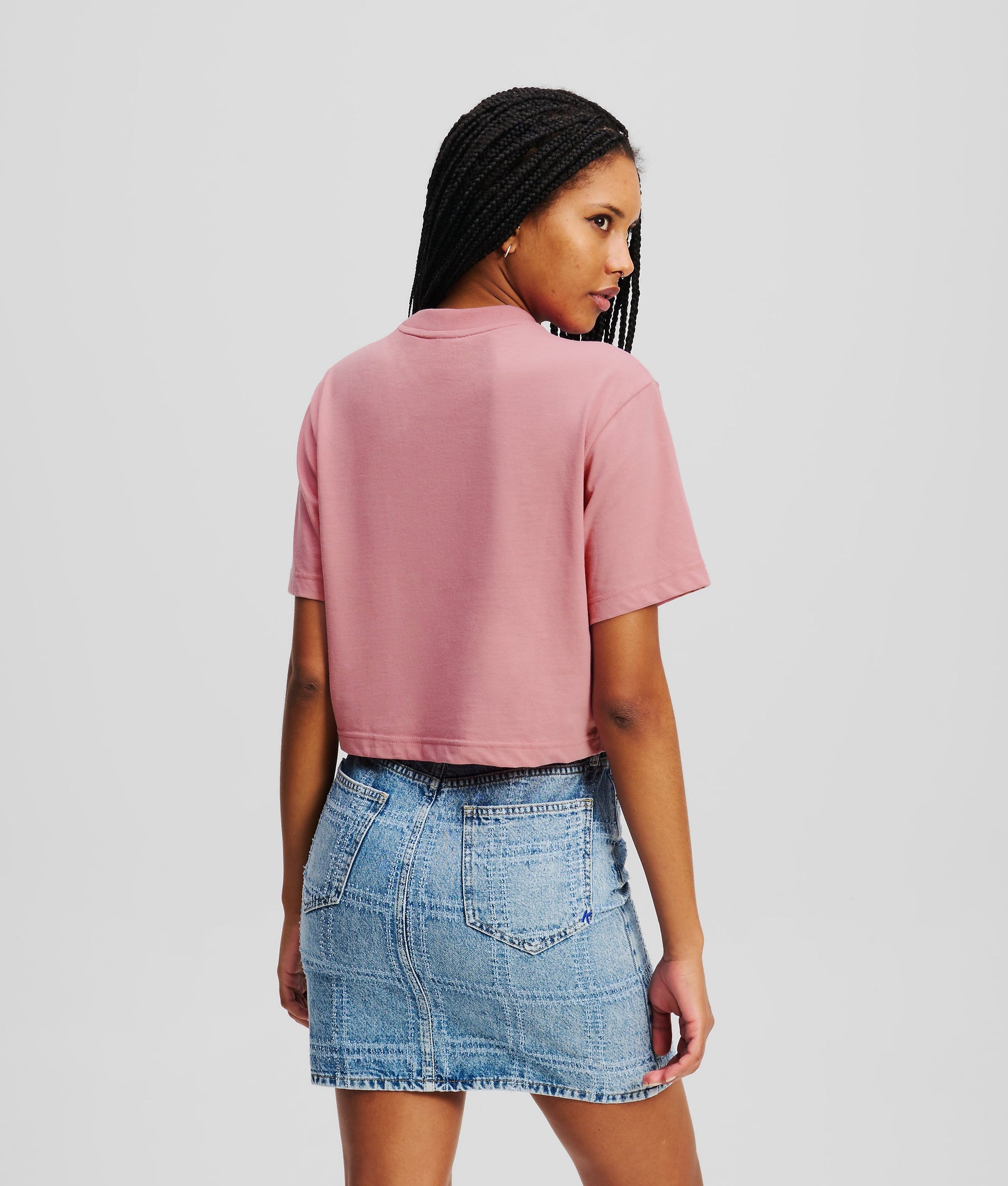 MONOGRAM CROP T-SHIRT