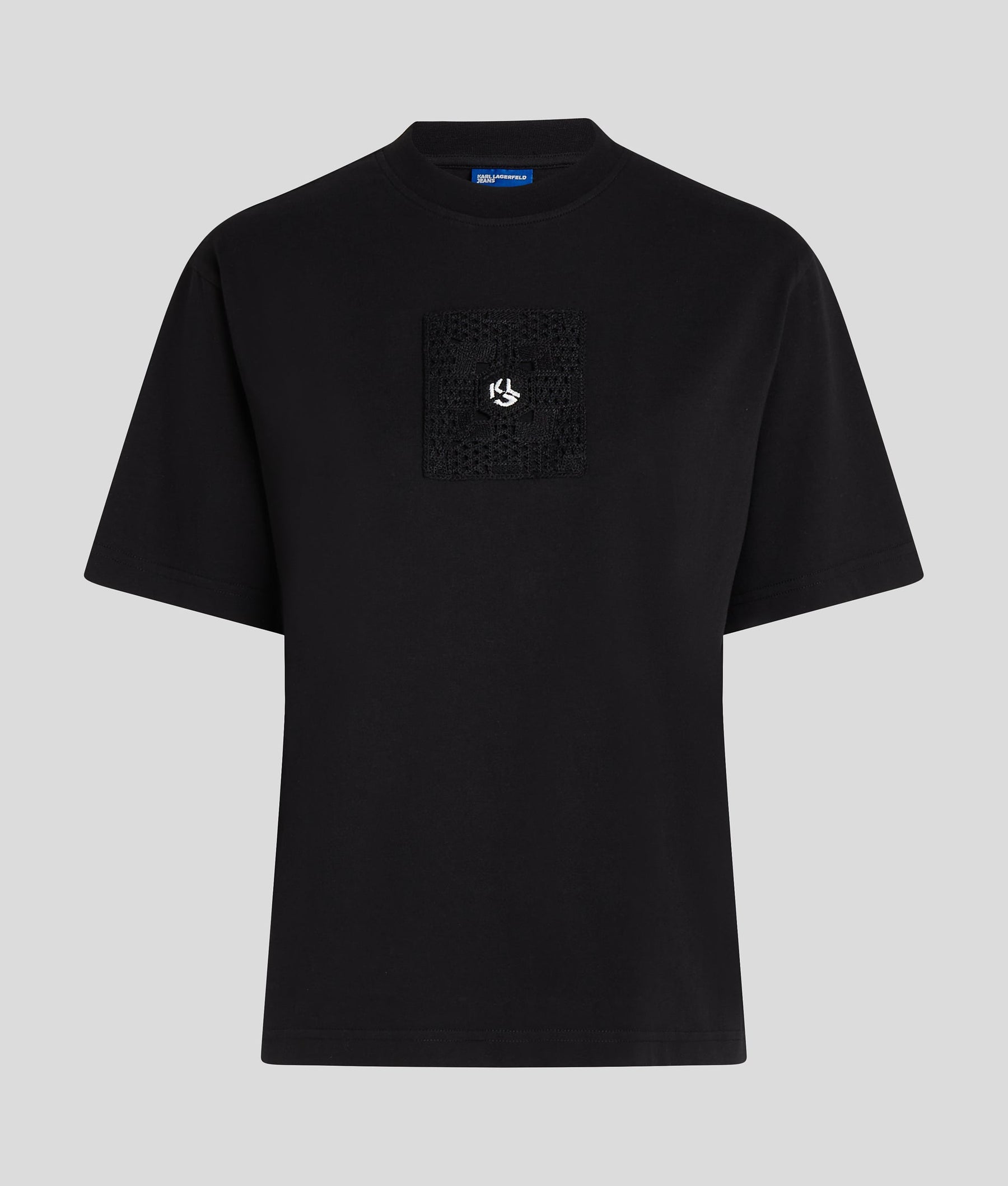 CROCHET MONOGRAM T-SHIRT