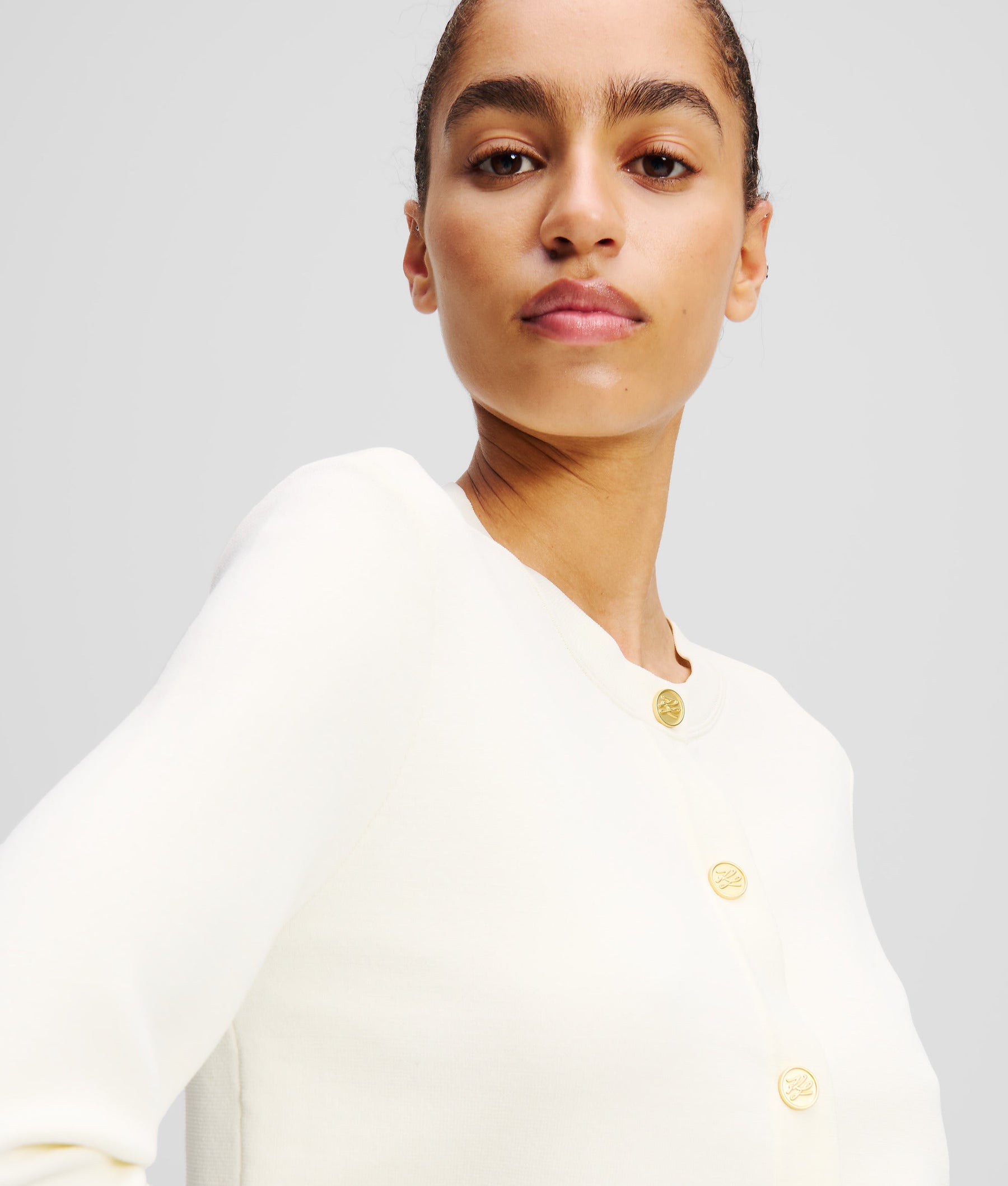 BUTTON DETAIL CARDIGAN