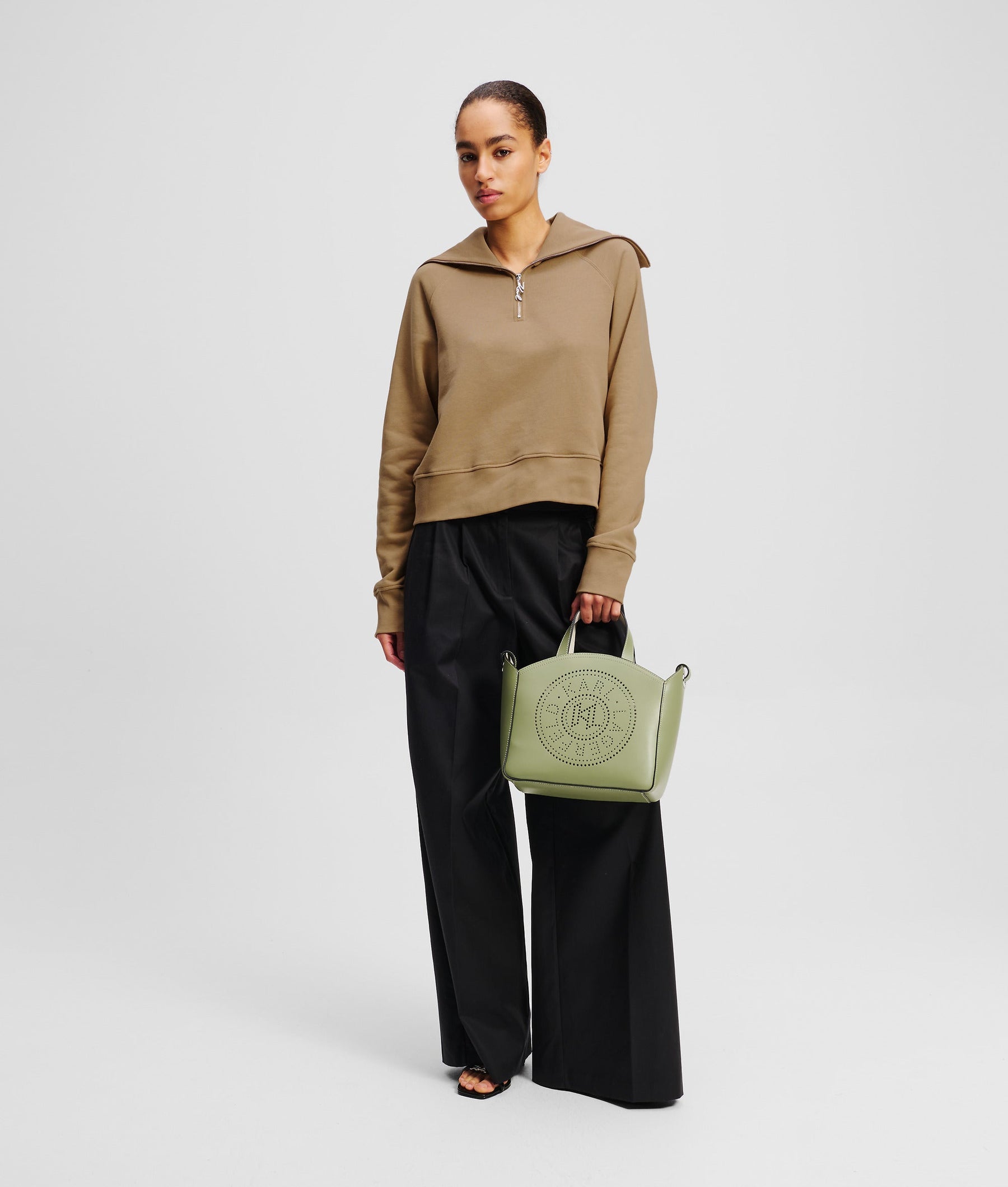 HALF-ZIP SWEATSHIRT