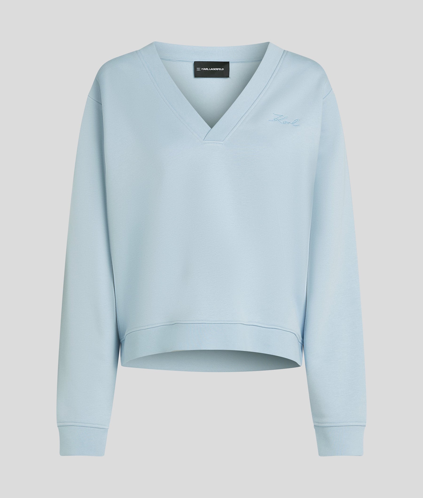 V-NECK SWEATSHIRT