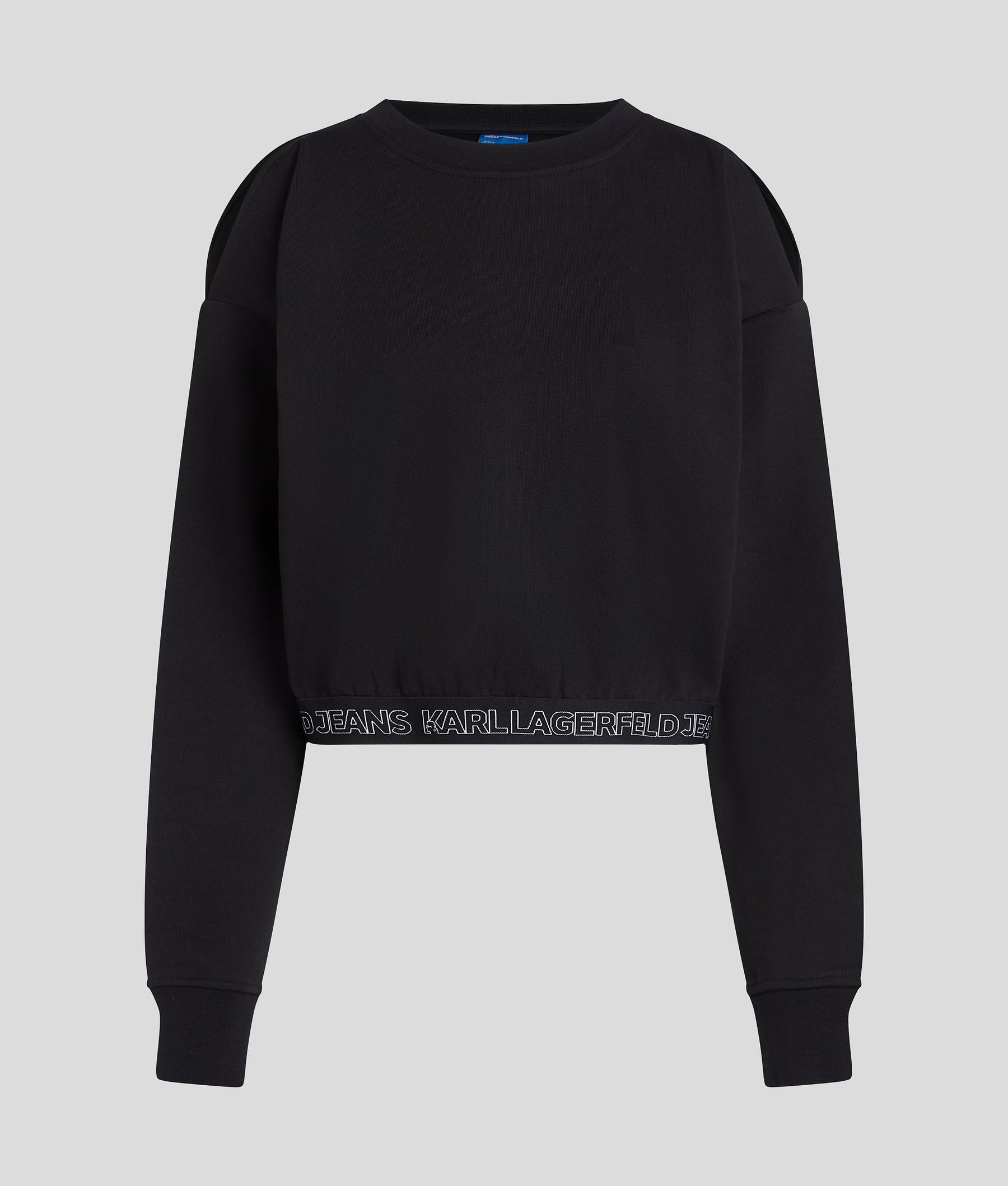 COLD-SHOULDER SWEATSHIRT