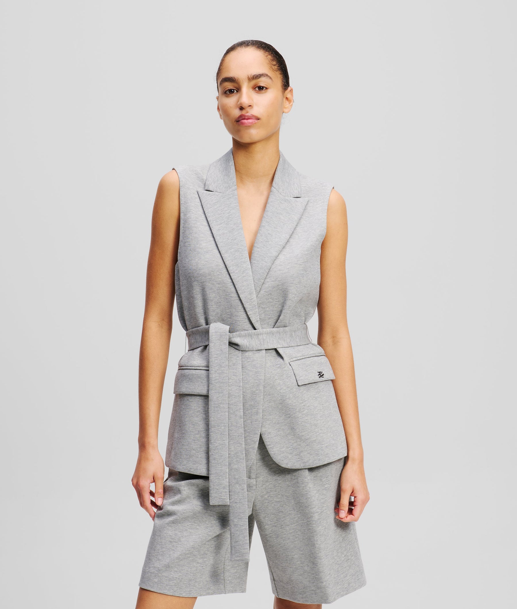 HEAVYWEIGHT JERSEY GILET
