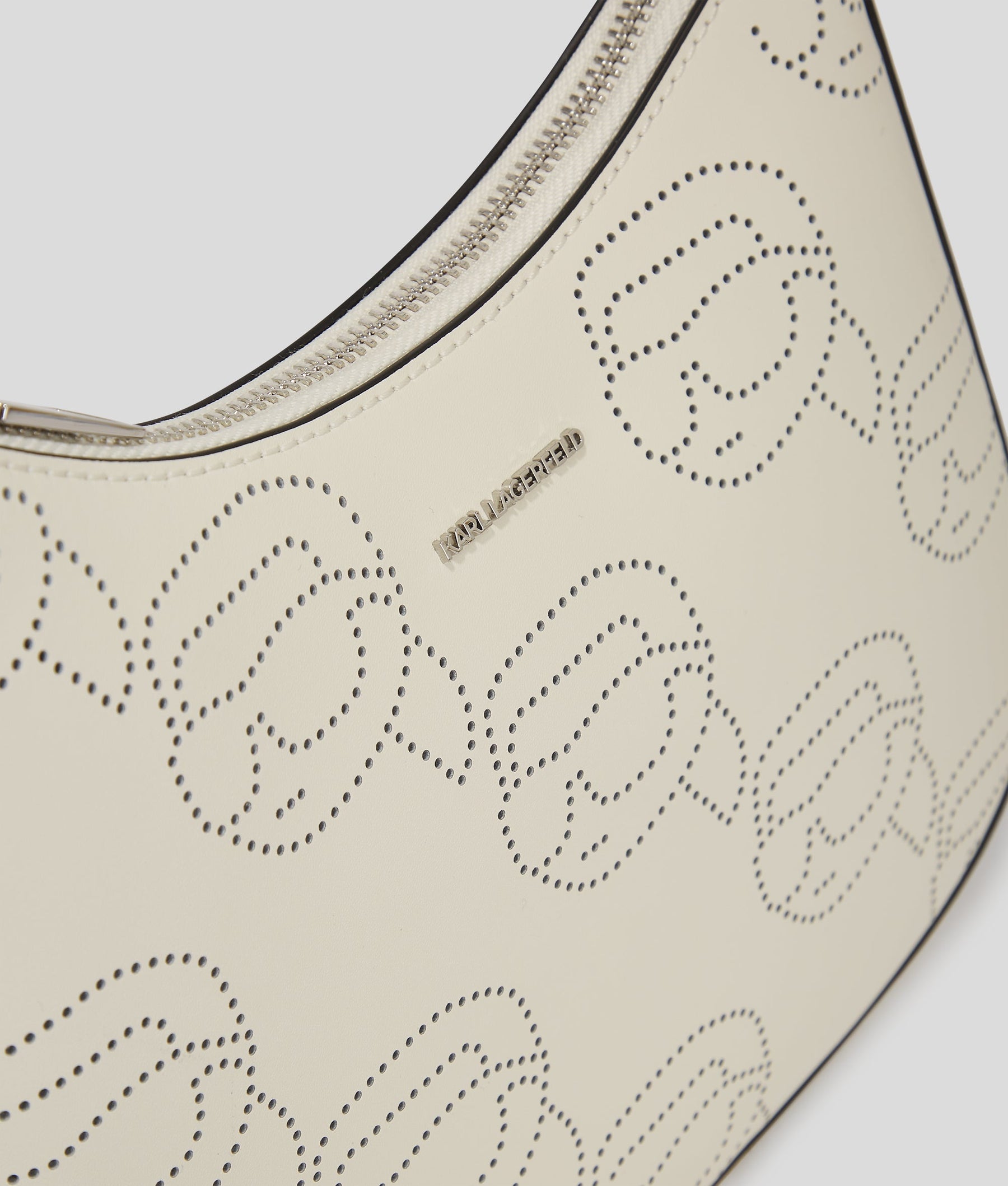 IKON PERFORATED SHOULDER BAG