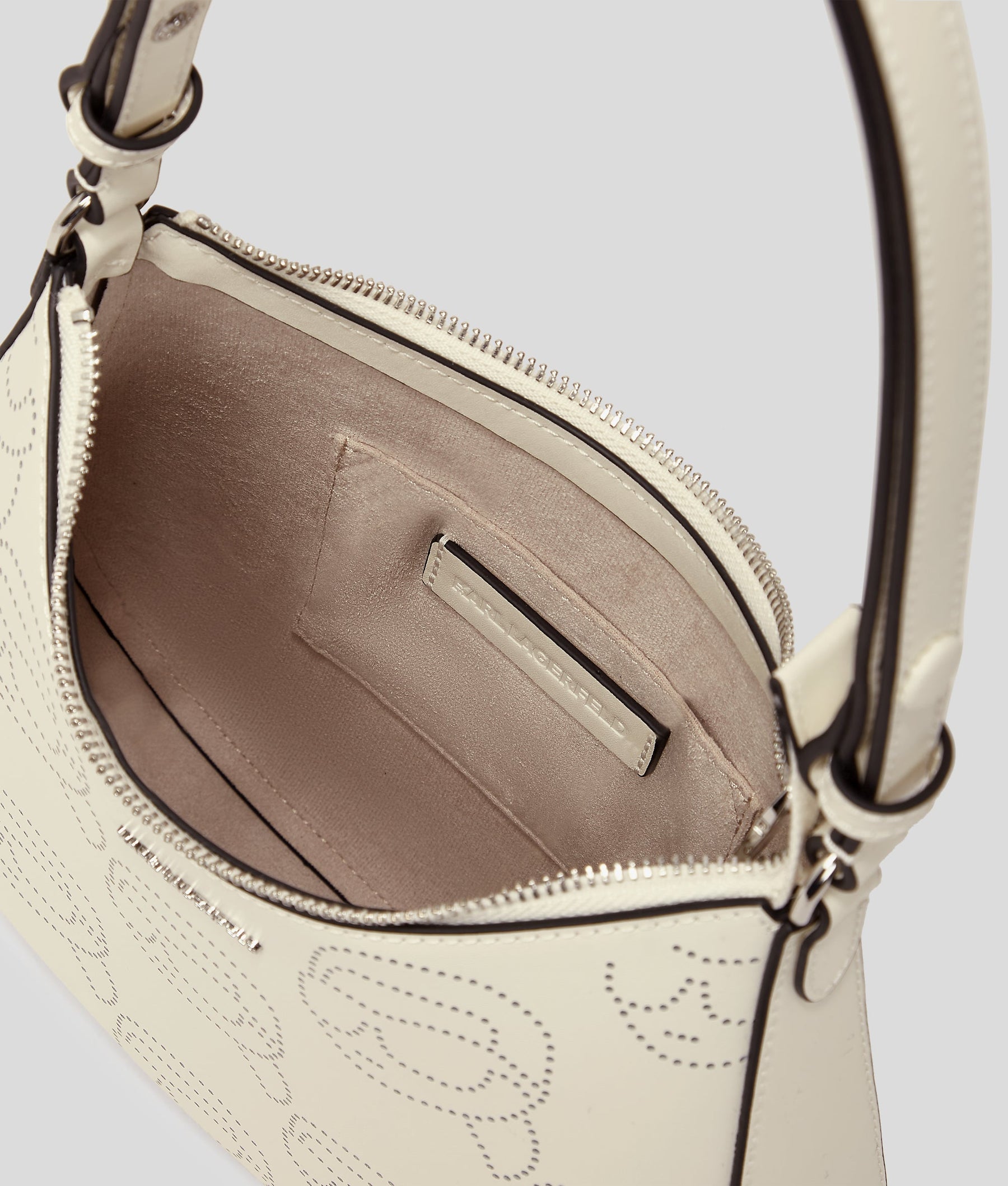 IKON PERFORATED SHOULDER BAG