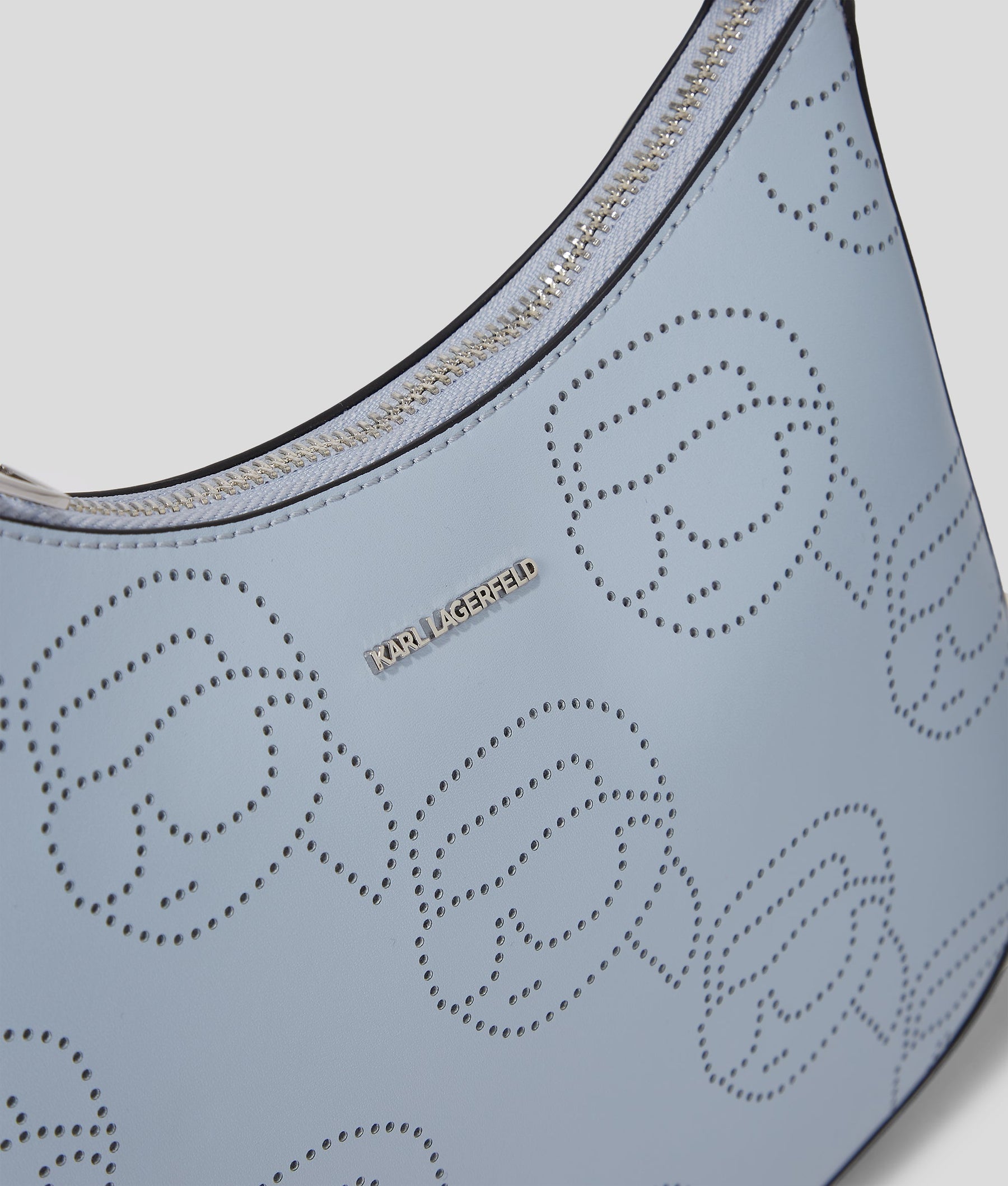 IKON PERFORATED SHOULDER BAG