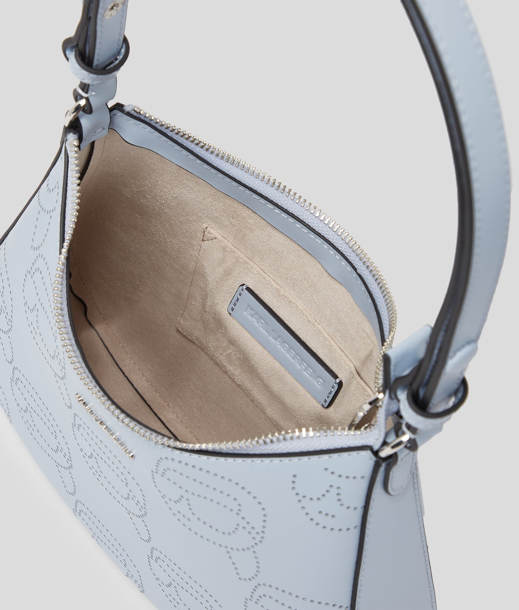 IKON PERFORATED SHOULDER BAG