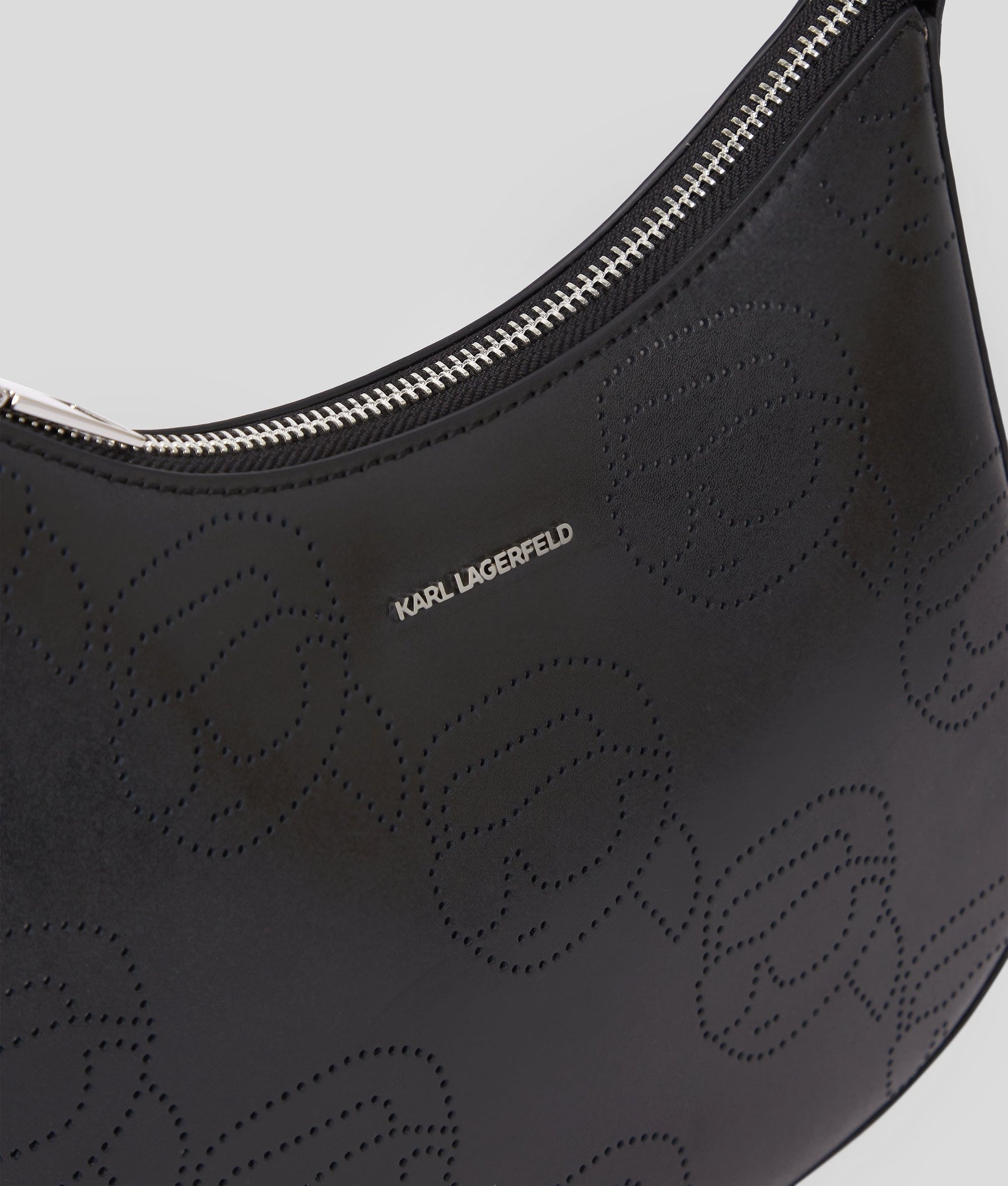 IKON PERFORATED SHOULDER BAG