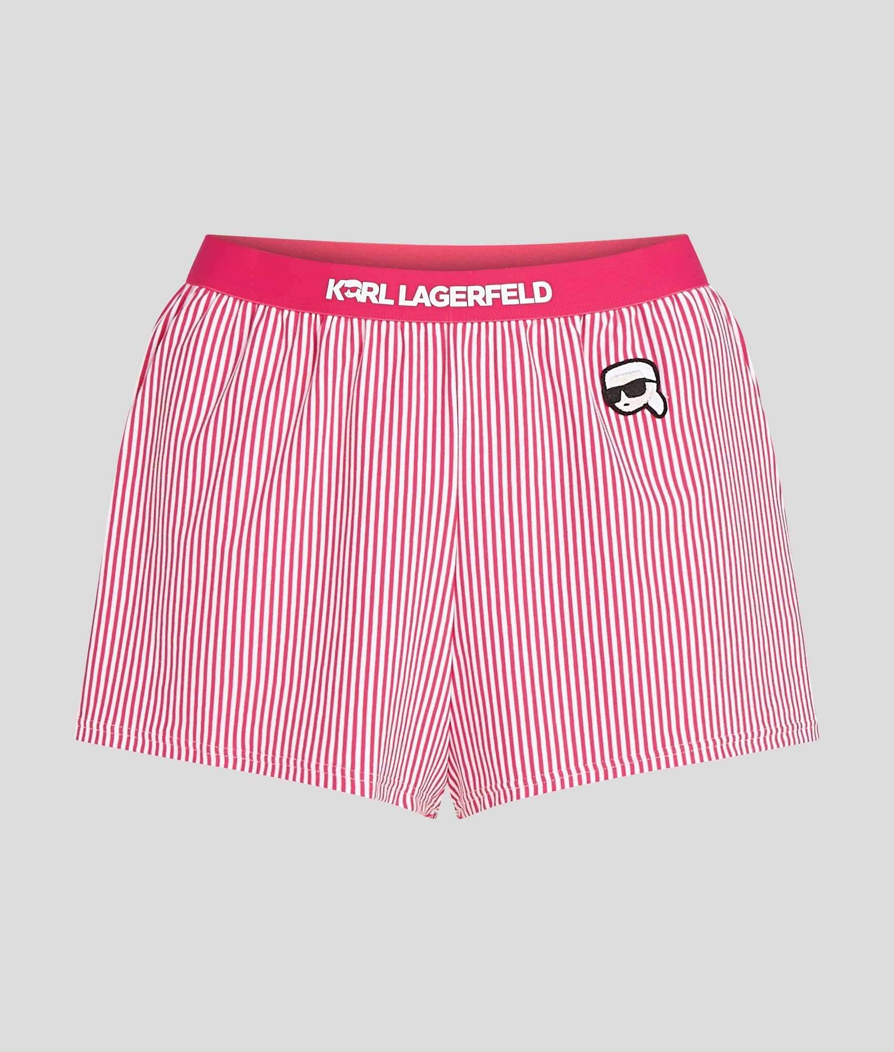 IKON STRIPED PYJAMA SHORTS
