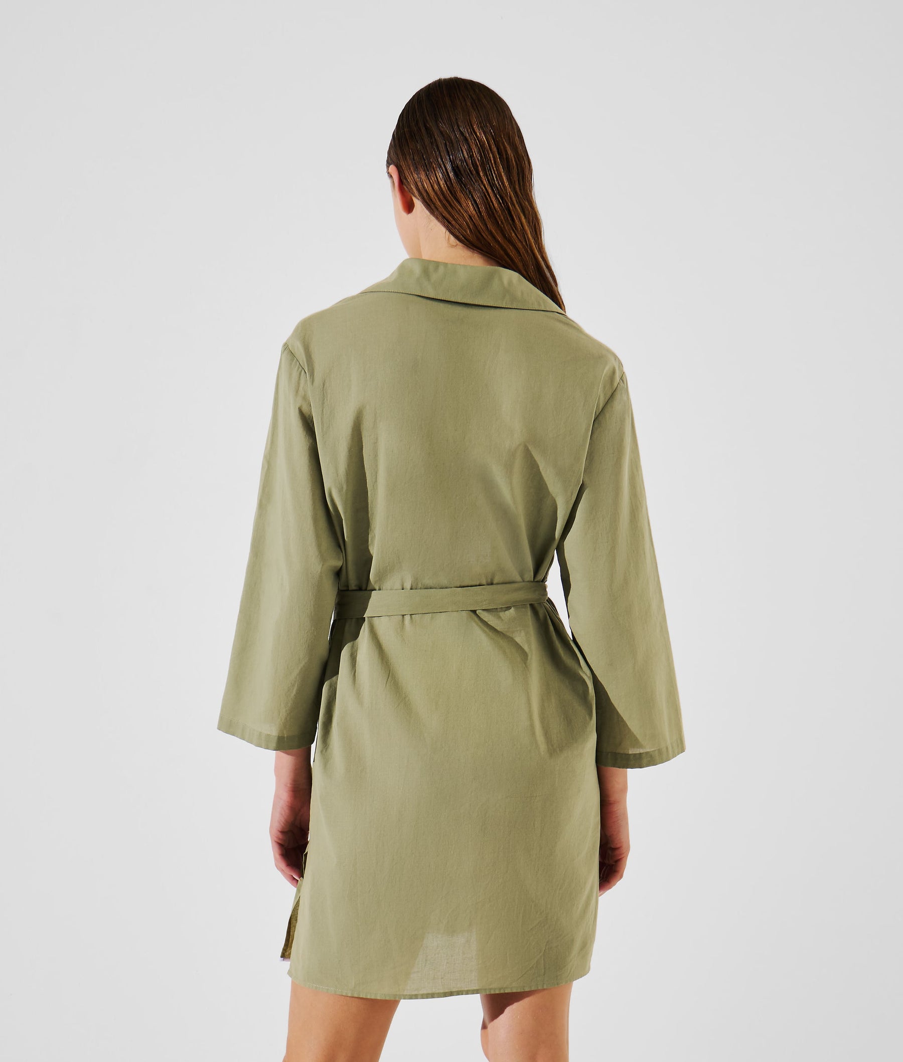 K/SIGNATURE BEACH SHIRT DRESS