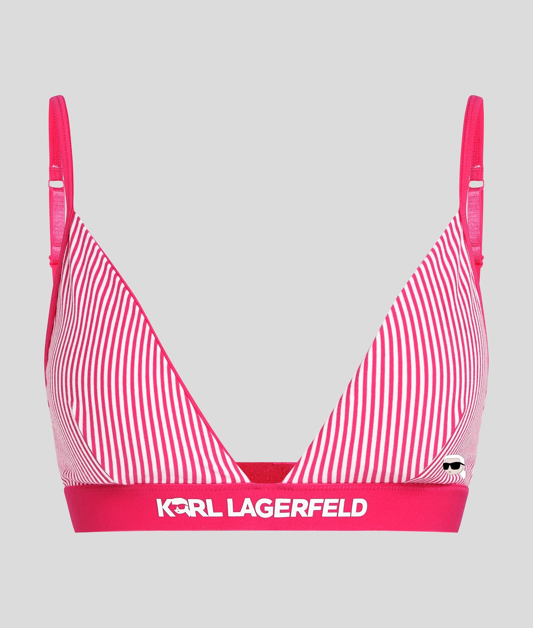 IKON STRIPE TRIANGLE PADDED BRA