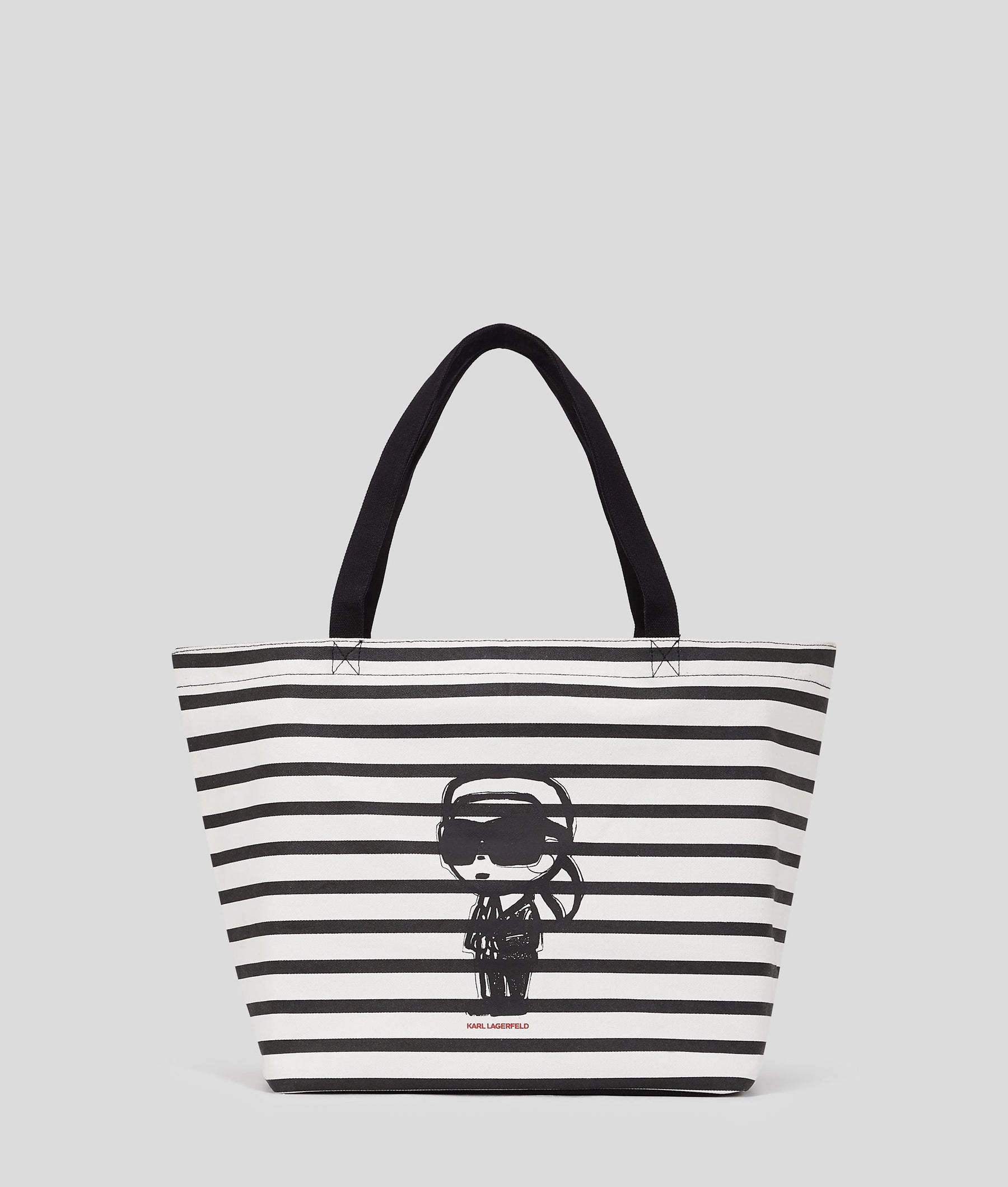 IKON STRIPED TOTE BAG