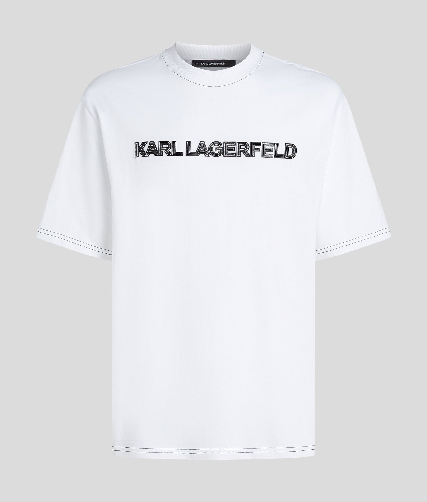 CONTRAST STITCH T-SHIRT