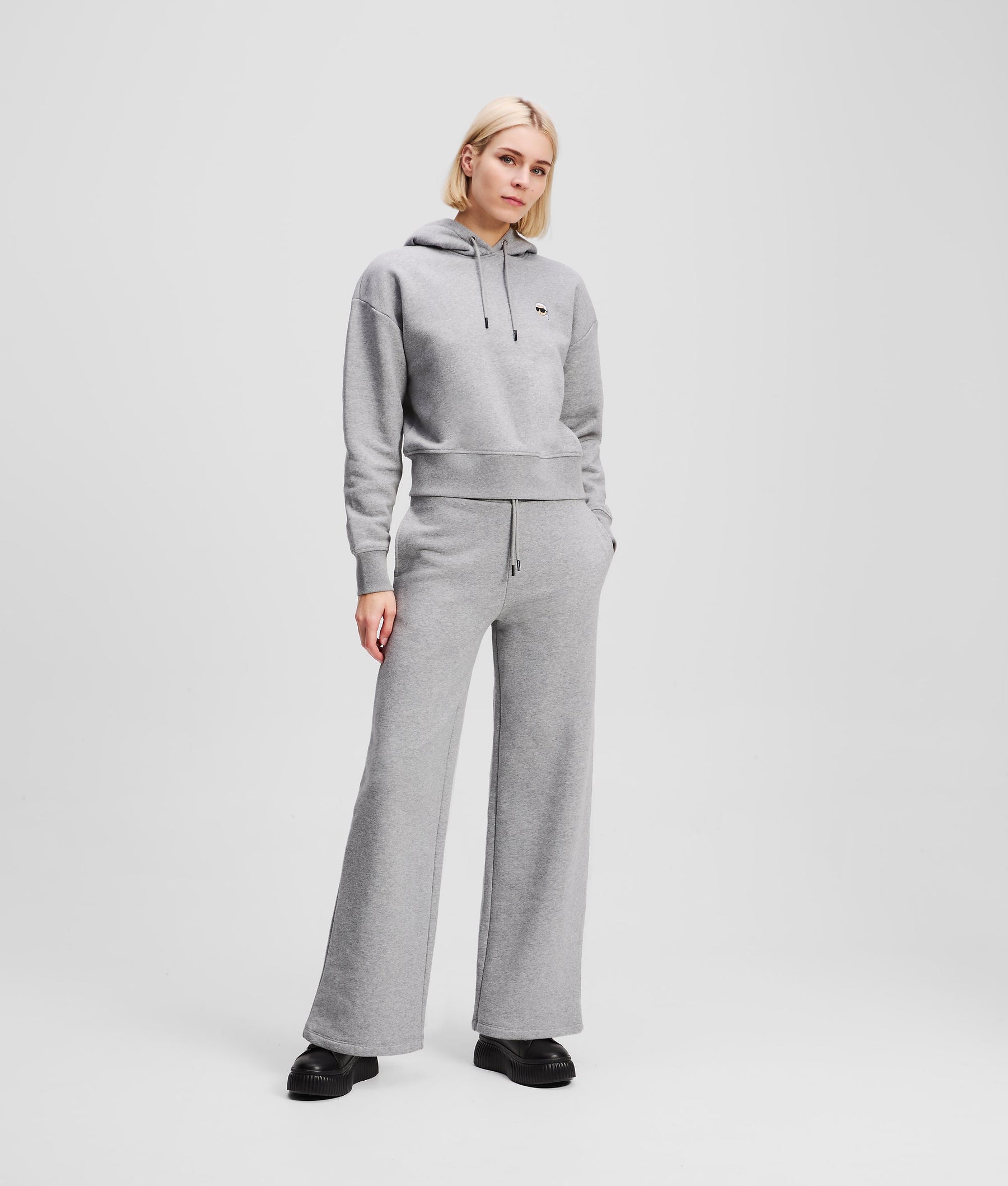 IKON WIDE-LEG TRACK PANTS