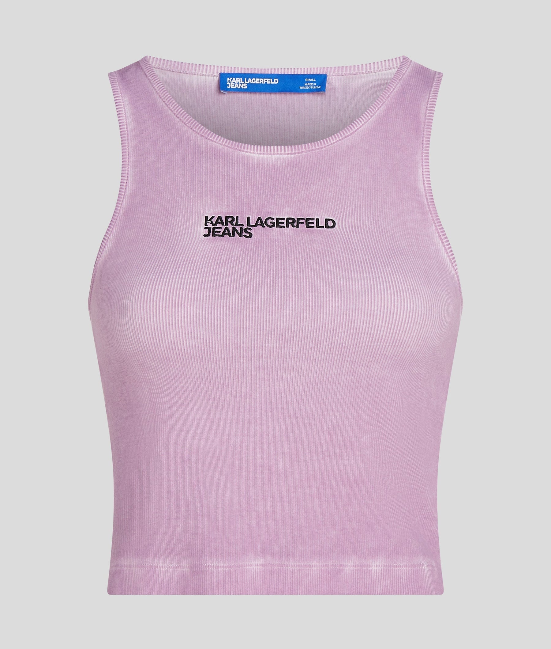 WASHED RIBBED VEST