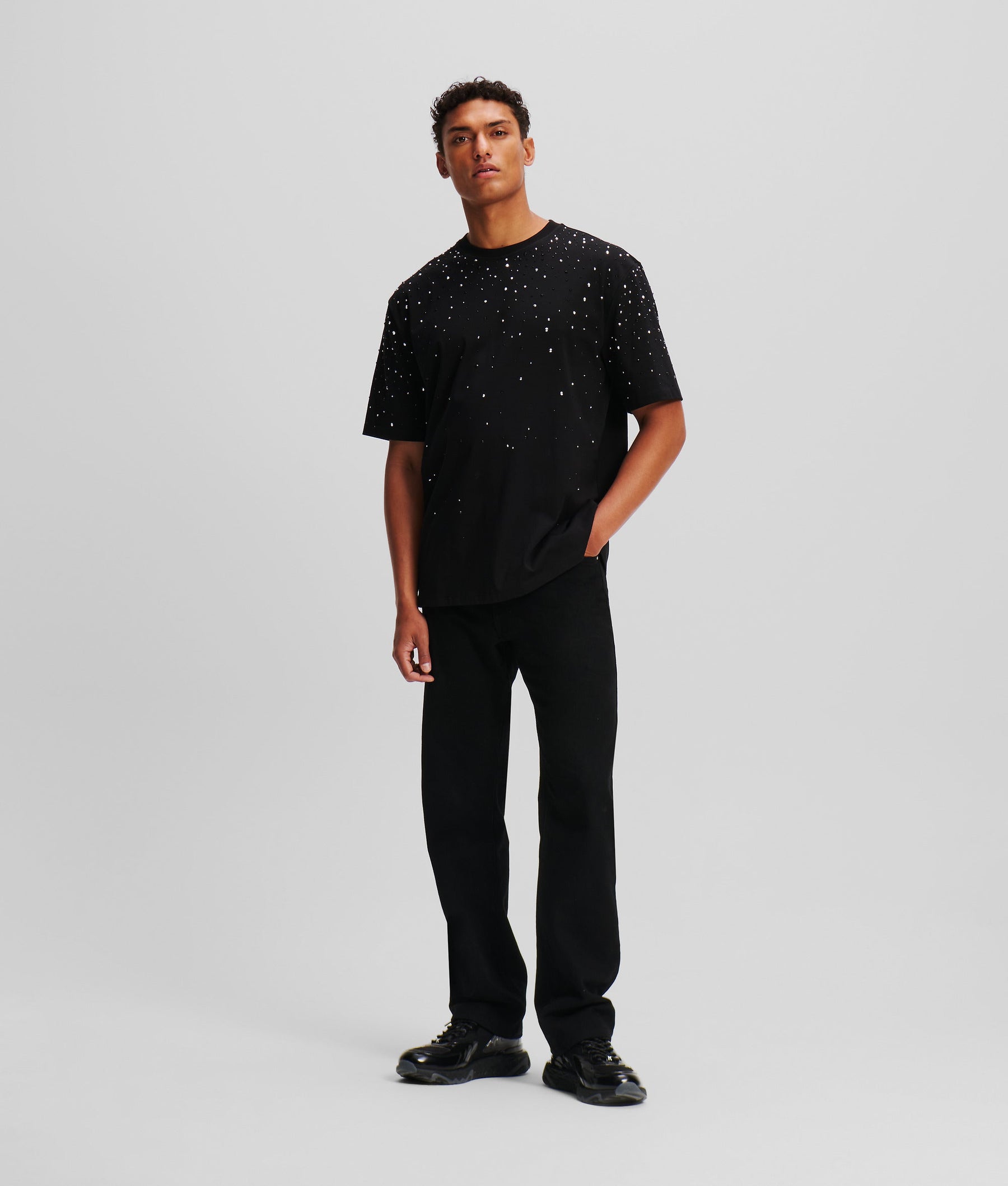 RHINESTONE DEGRADÉ T-SHIRT