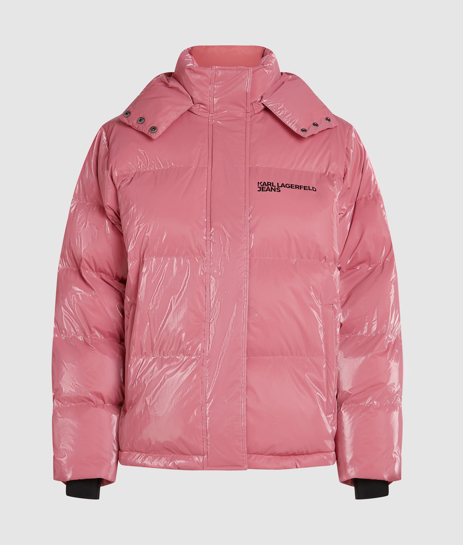 Shiny puffer jacket
