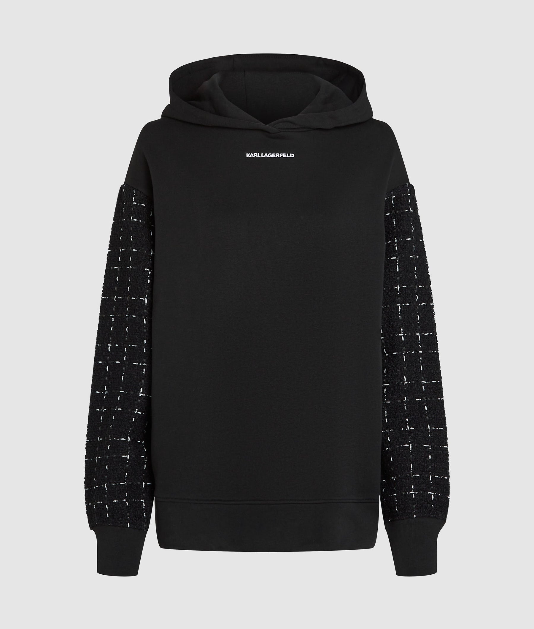 Bouclé hoodie
