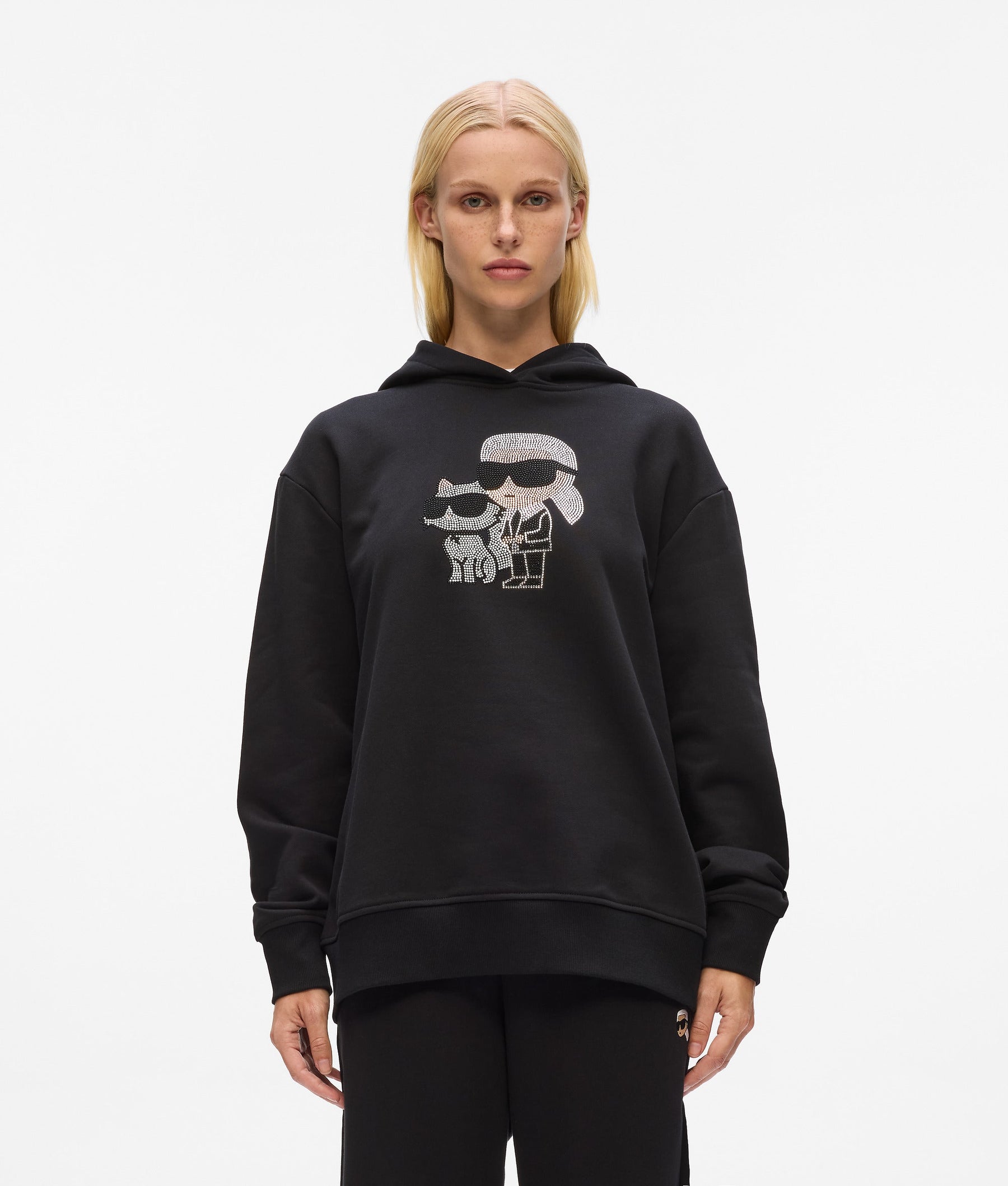 Ikon rhinestone hoodie