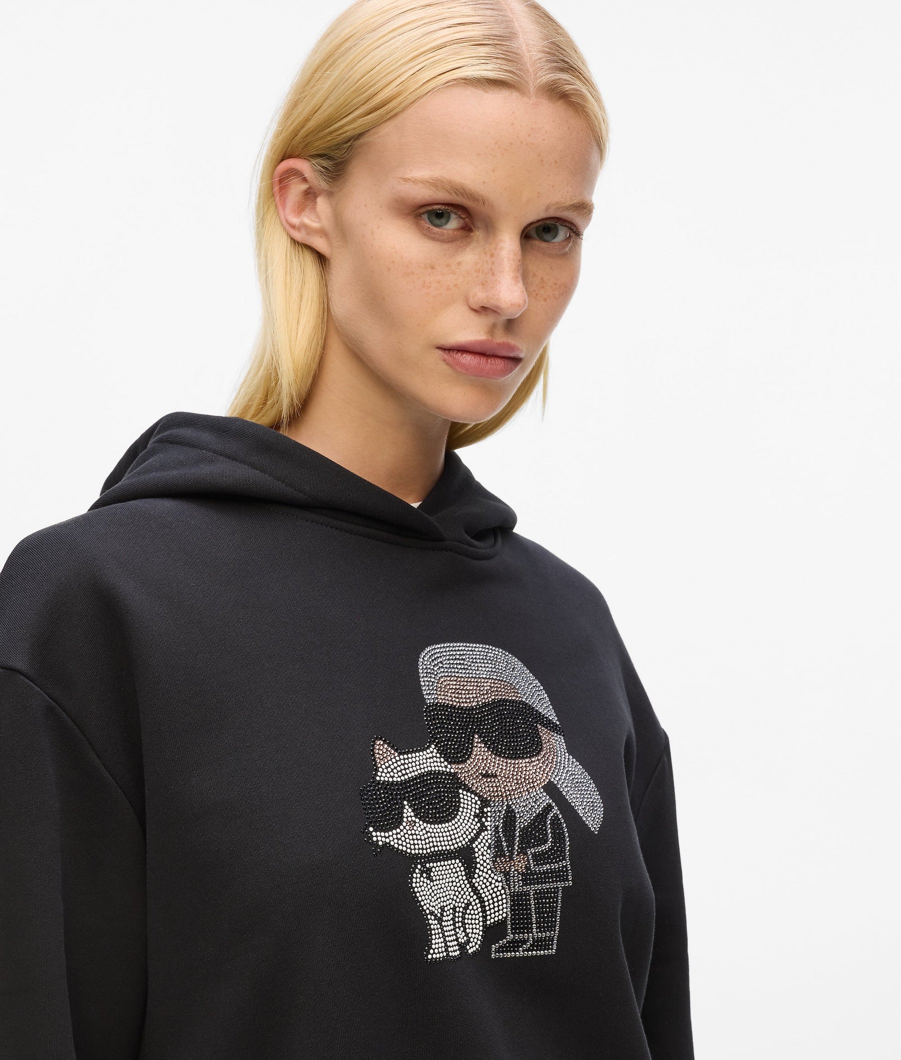 Ikon rhinestone hoodie