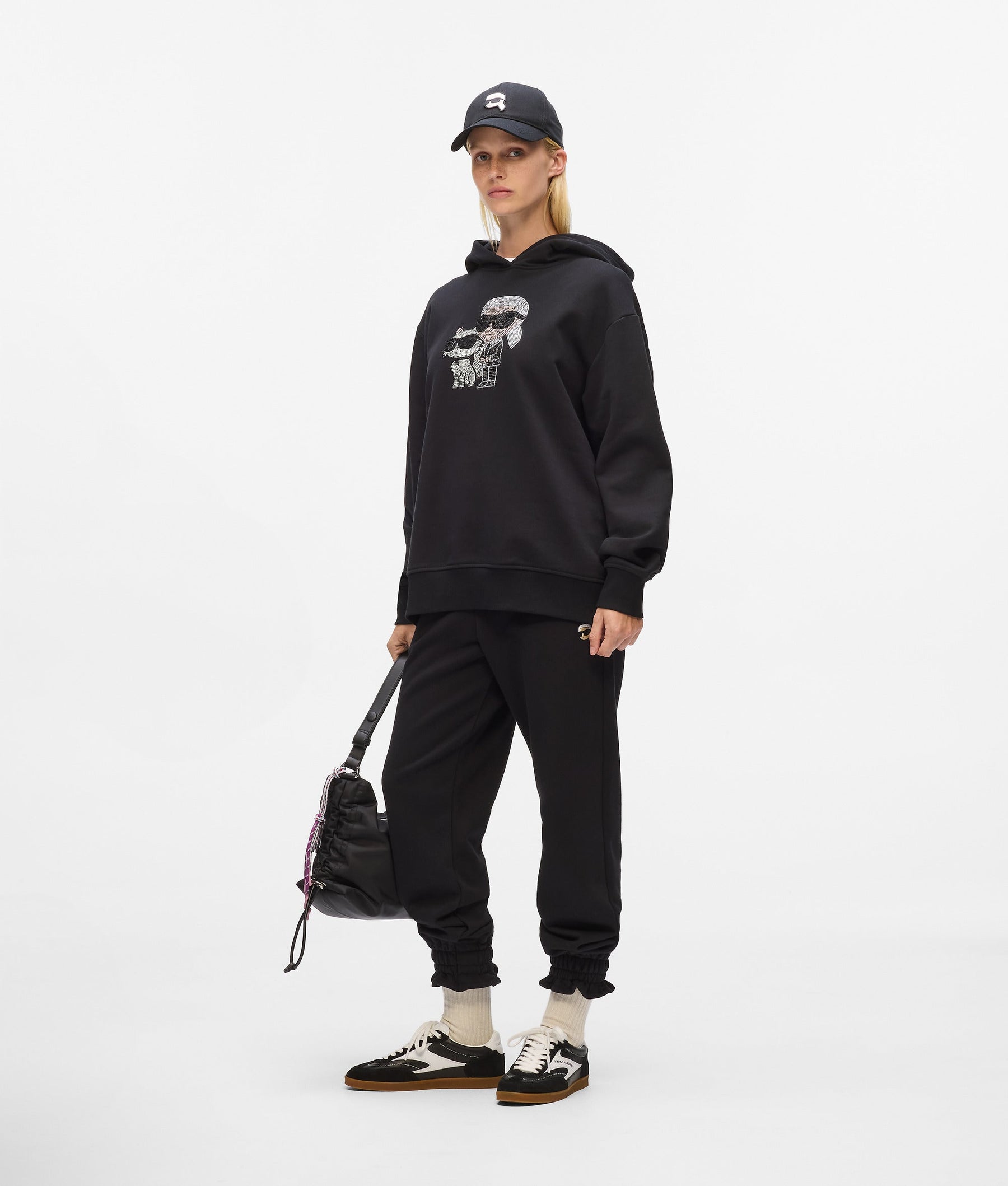 Ikon rhinestone hoodie