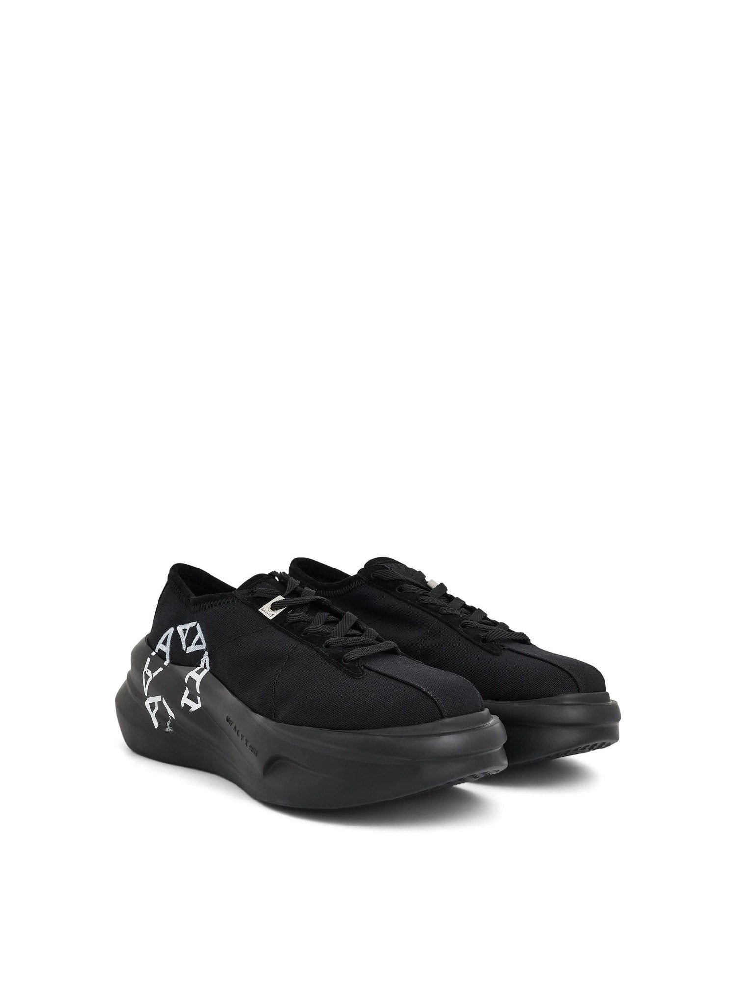 1017 ALYX 9SM Aria Leather Sneaker in Black