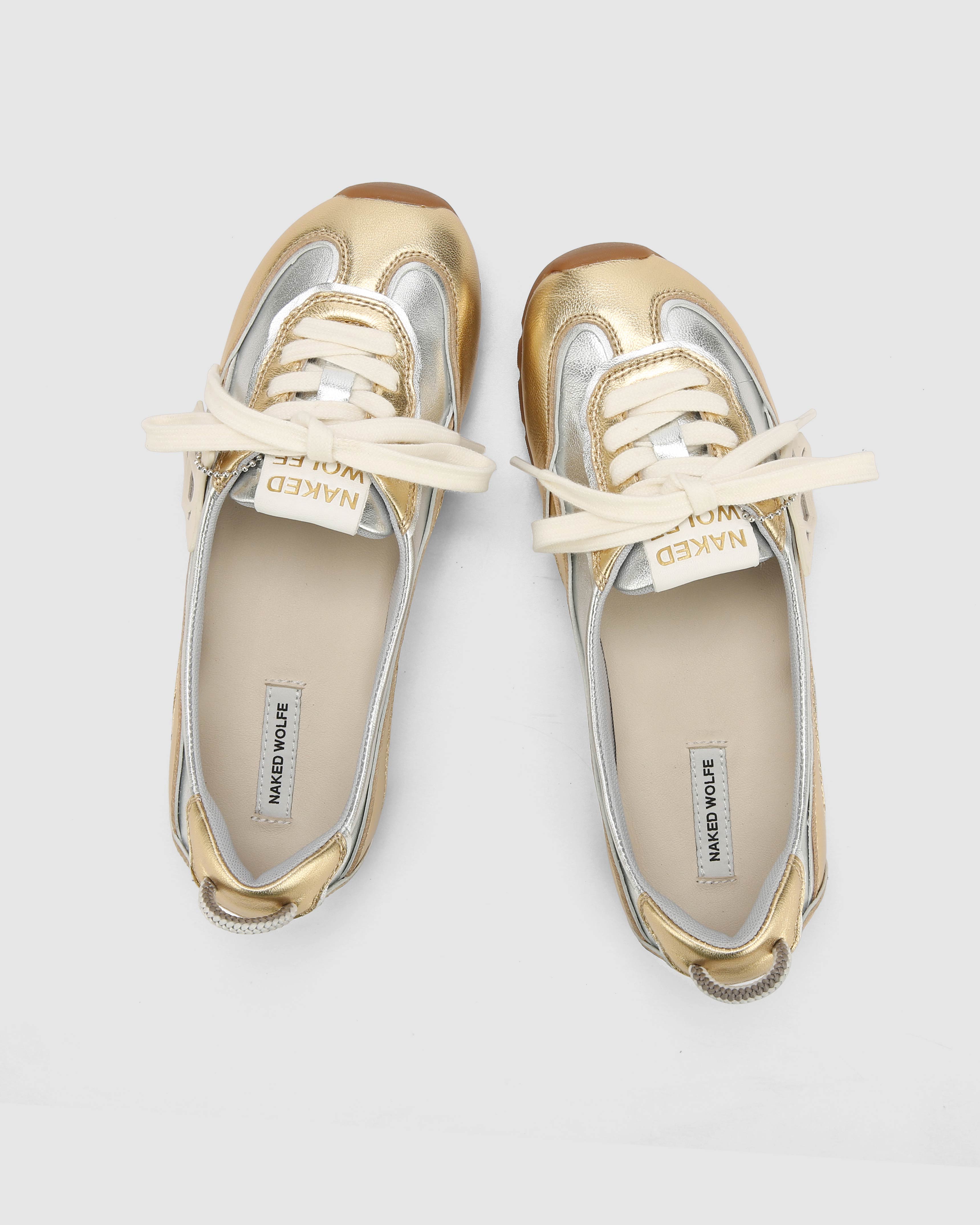 Absolute Silver/Gold Leather