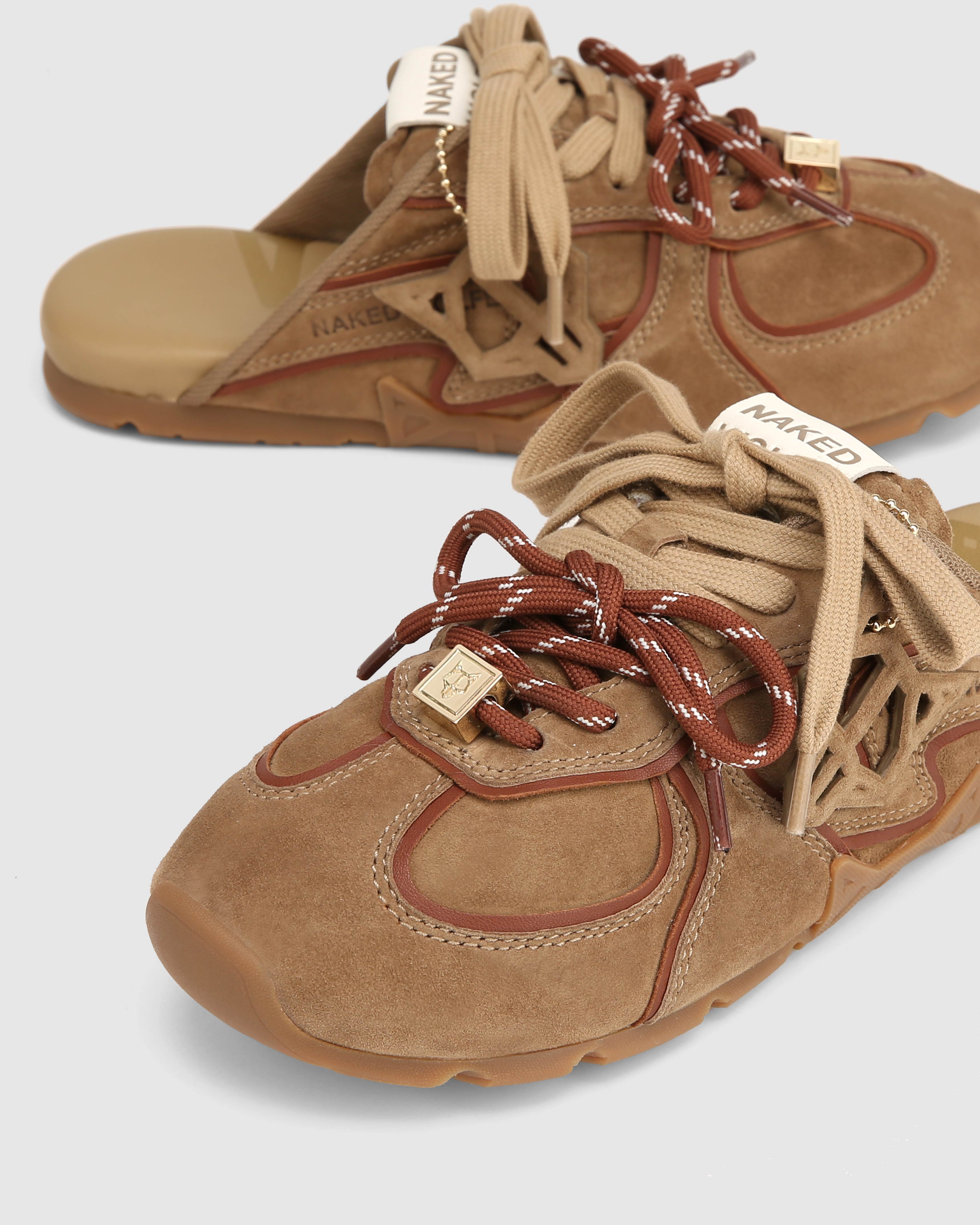 Admire Khaki Suede